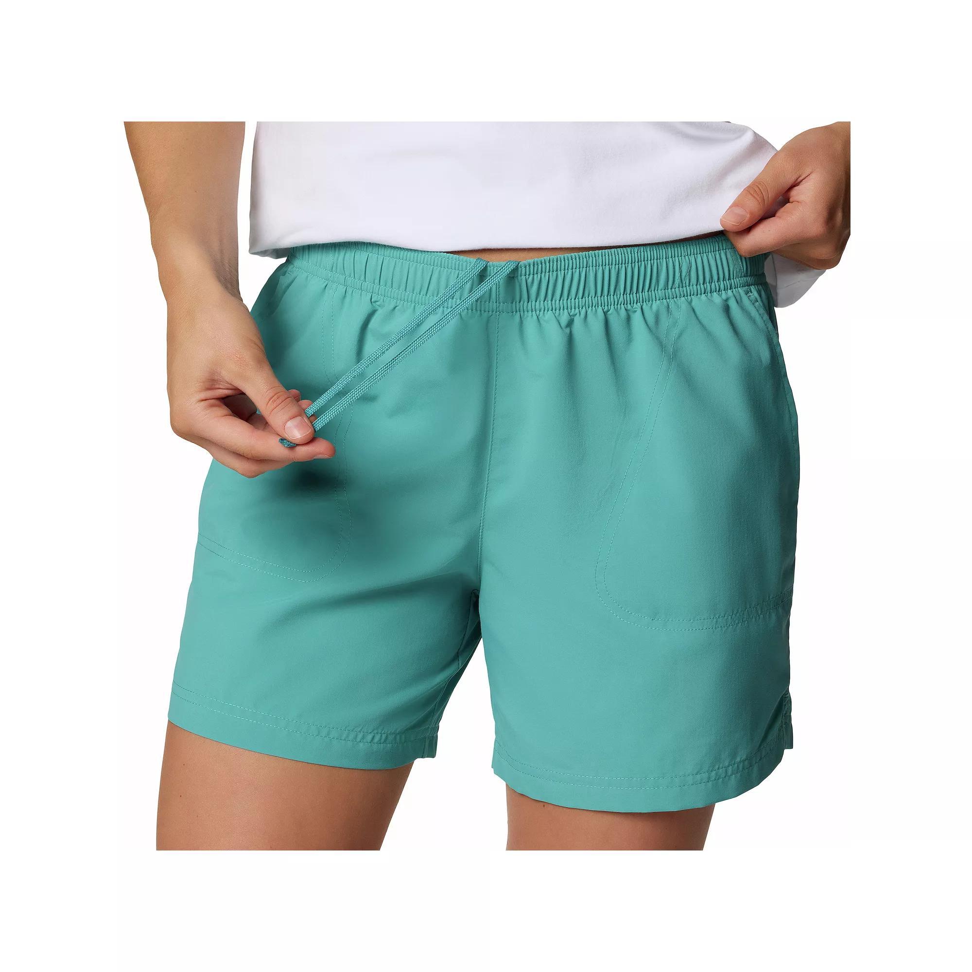 Women's Columbia Sandy River Shorts II, Size: XXL, Fossil Product Image