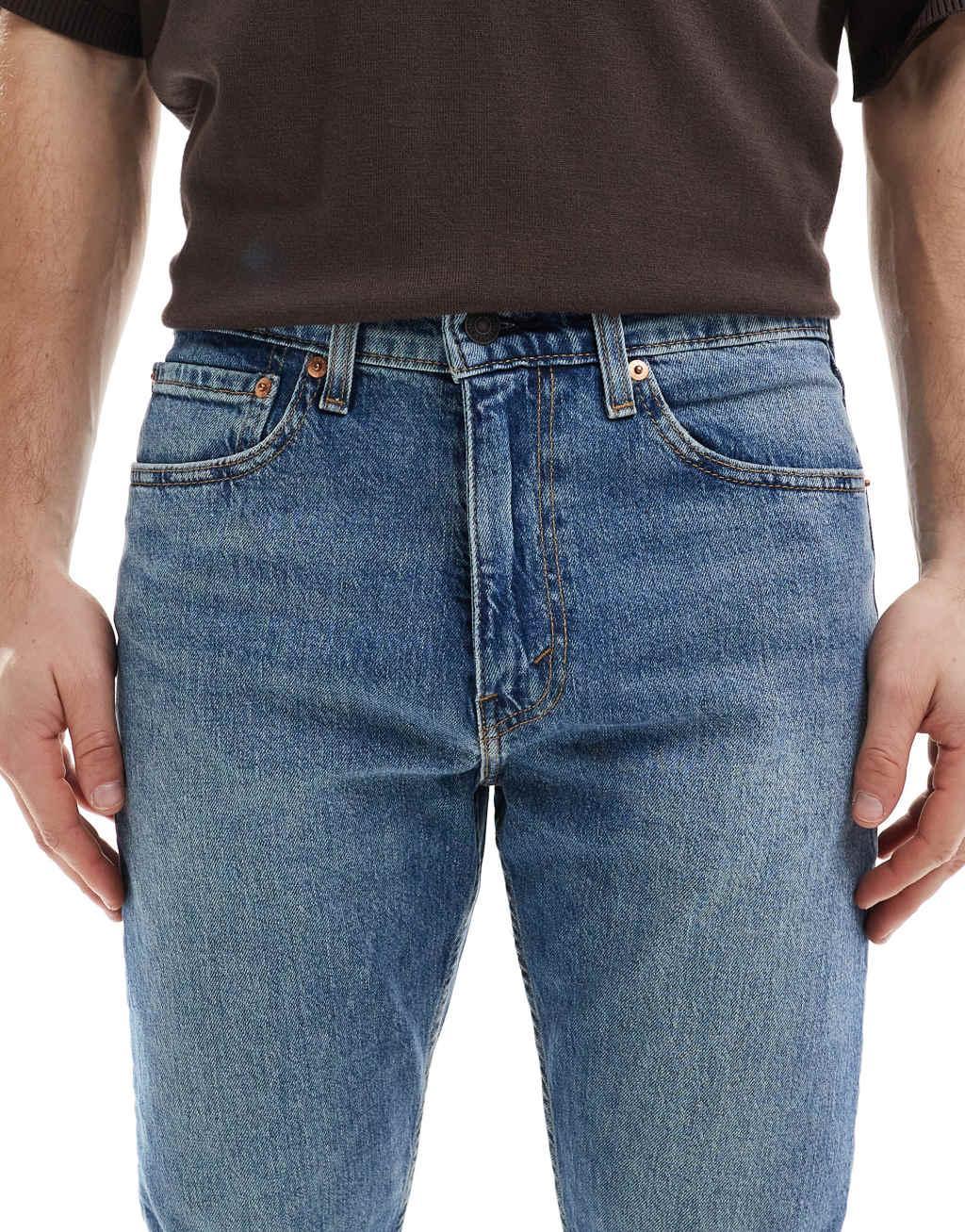 Levi's 515 slim fit jeans in mid blue Product Image