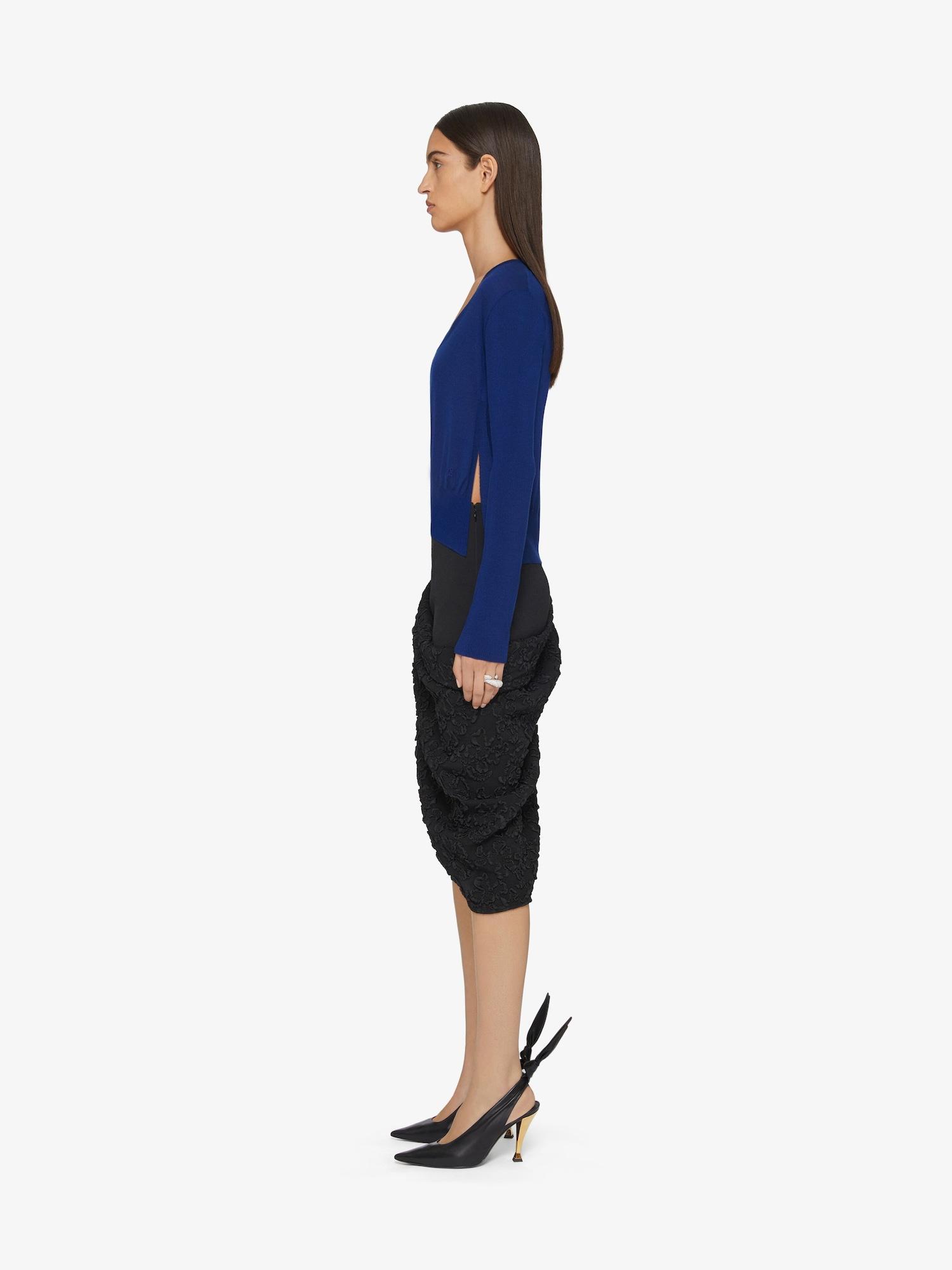 Sweater slim in cashmere and silk Product Image