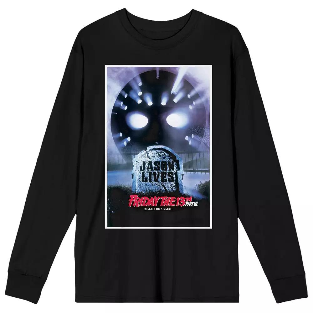 Men's Friday The 13th Jason Grave Tee, Size: Small, White Product Image