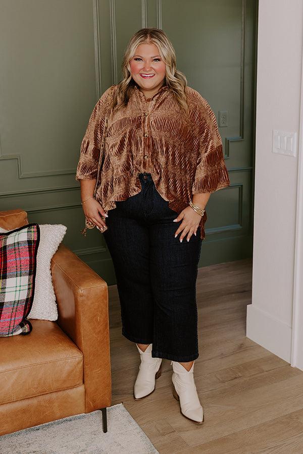 JUDY BLUE Kinsley High Waist Wide Leg Jean Curves Product Image