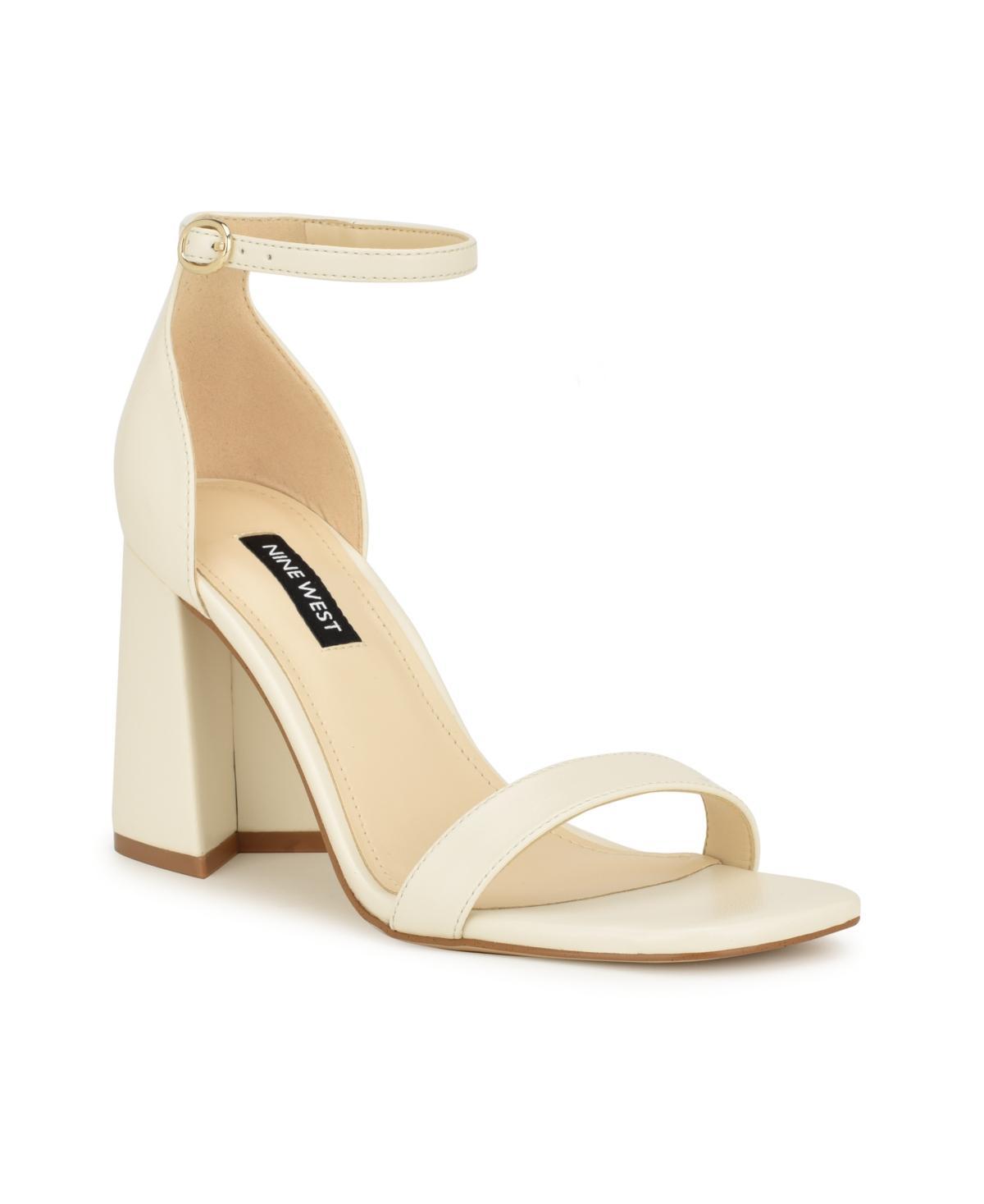 Nine West Ilea Womens Dress Sandals Ivory Product Image