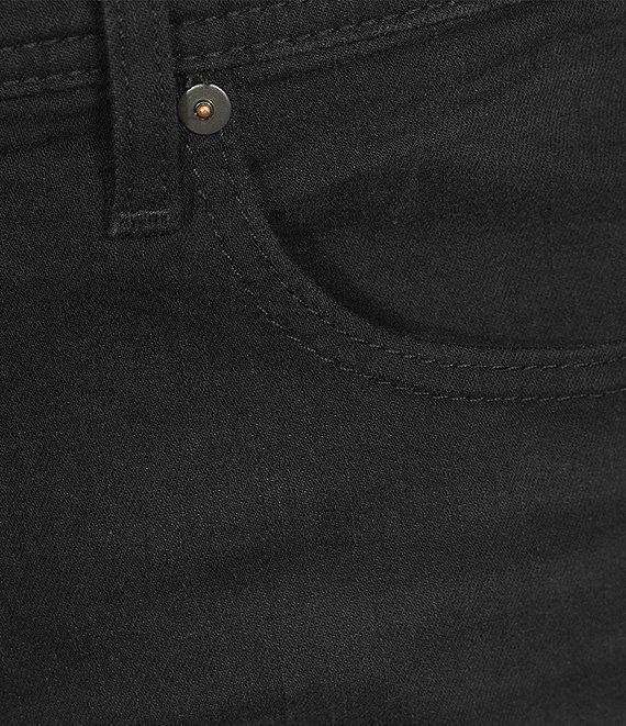 Cremieux Premium Denim Straight Fit Solid Stretch Jeans Product Image