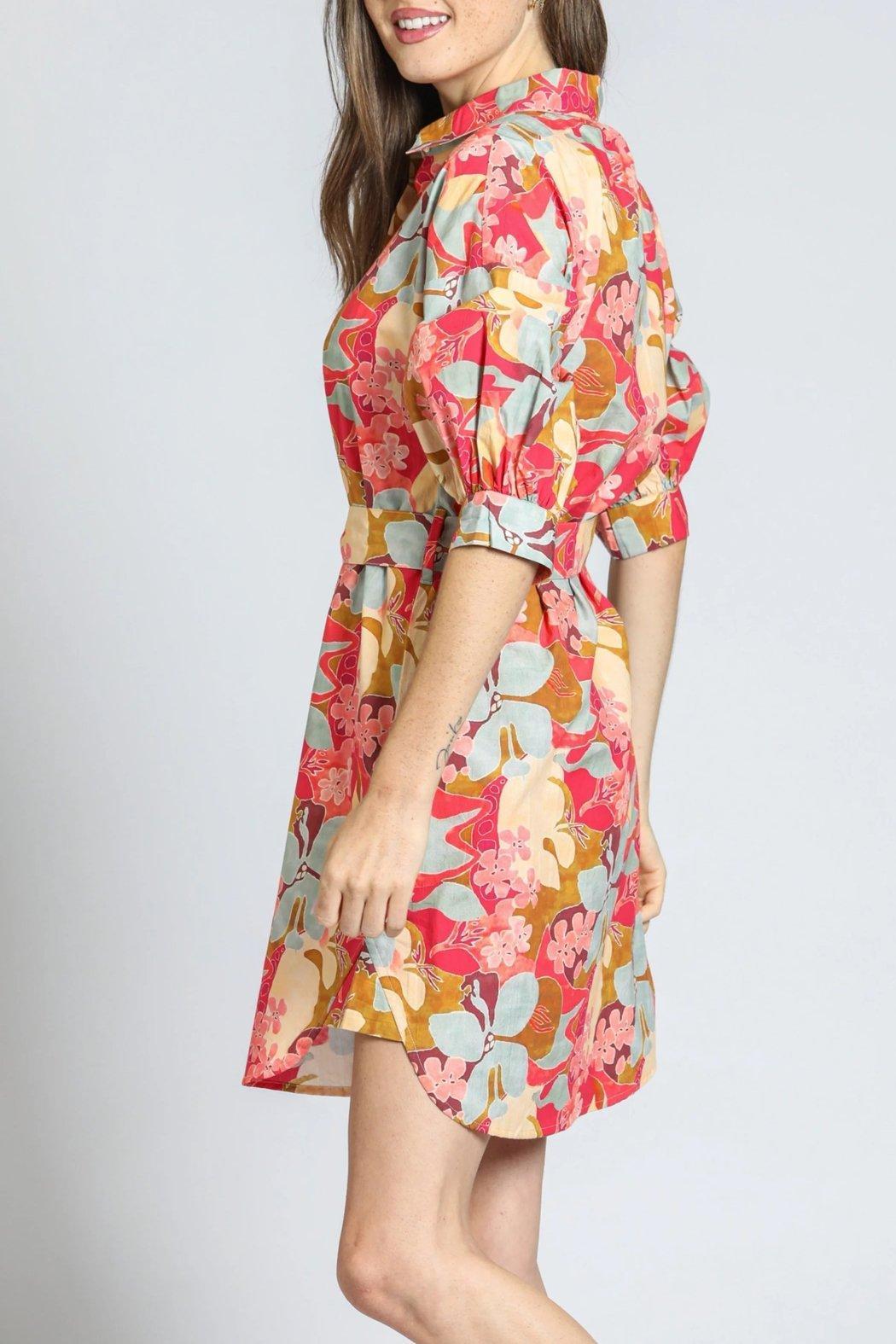 APNY Coral Multi Dress Product Image