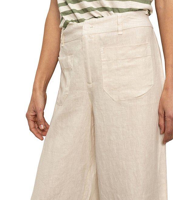 Sanctuary The Linen Marine Wide Leg Pants Product Image