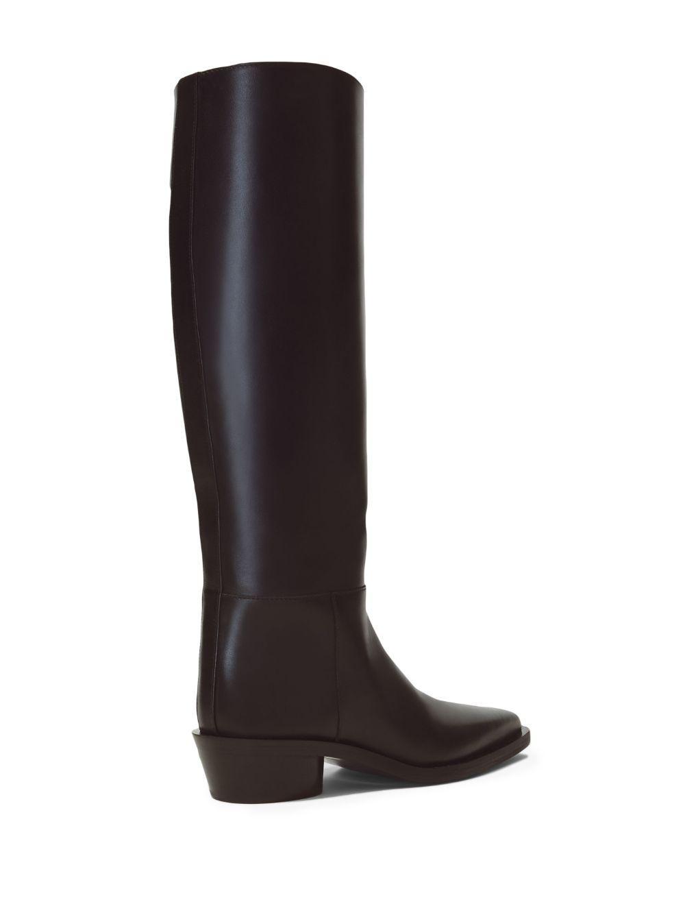 Bronco leather tall boots Product Image