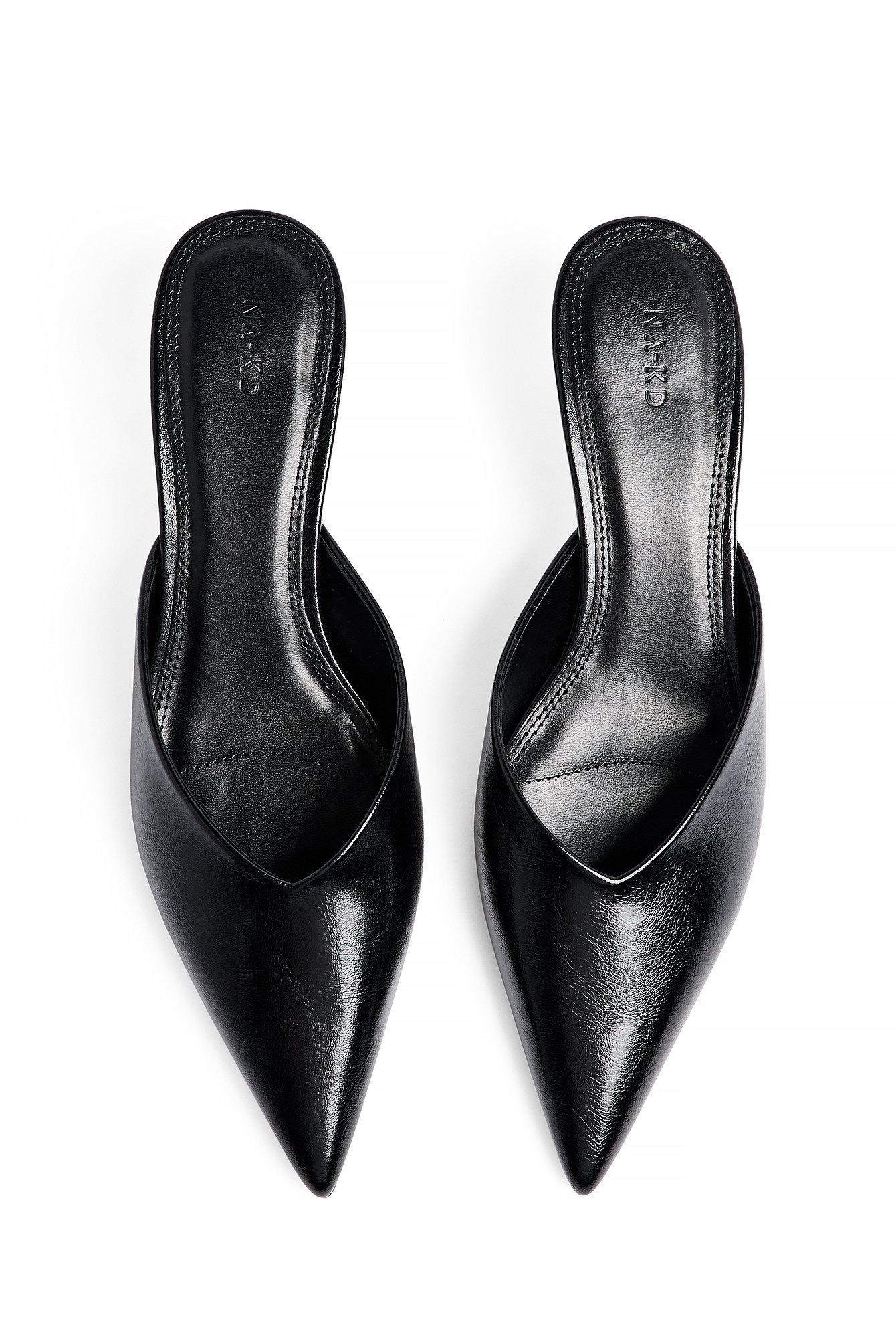 V-Cut Pump Mules Product Image