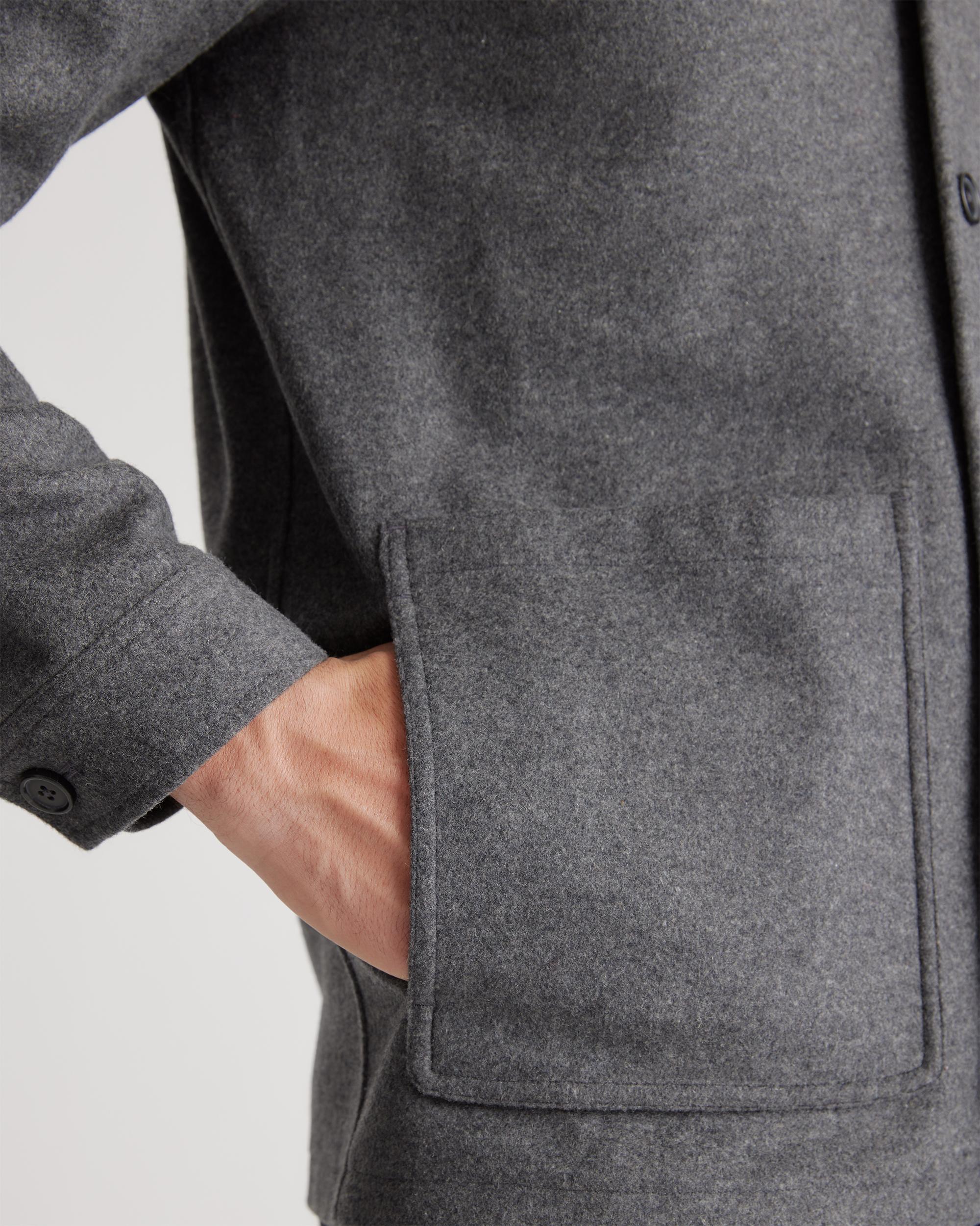 Quince | Men's Italian Wool Chore Jacket Wool/Nylon Product Image