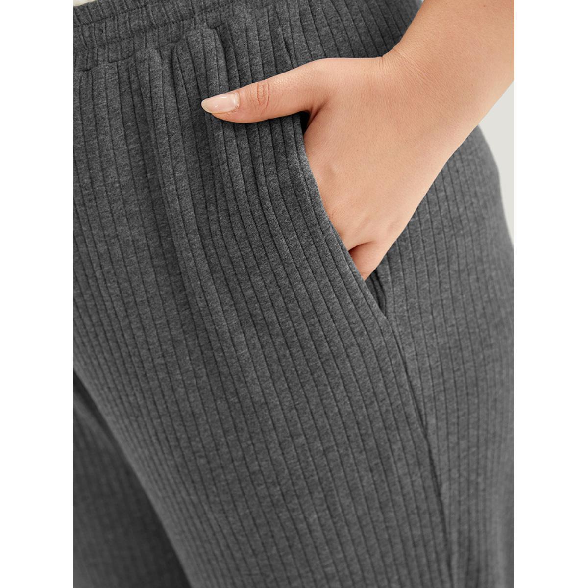 Beaded Sun Wide Jeans - Charcoal Wash Male Product Image