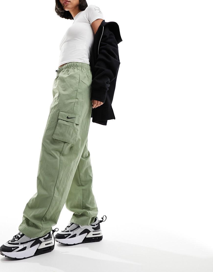 Nike Sportswear Essential Women's High-Rise Woven Cargo Pants Product Image
