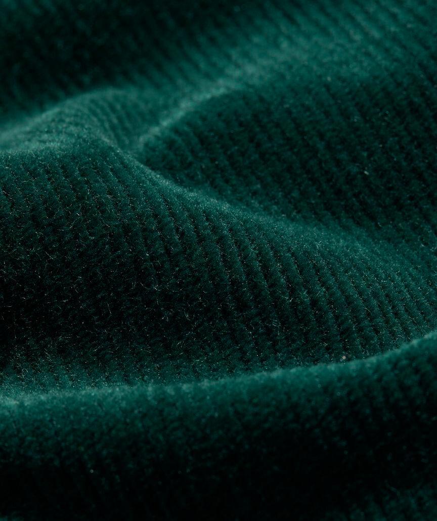 Kick Flare Mid-Rise Corduroy Pants Product Image