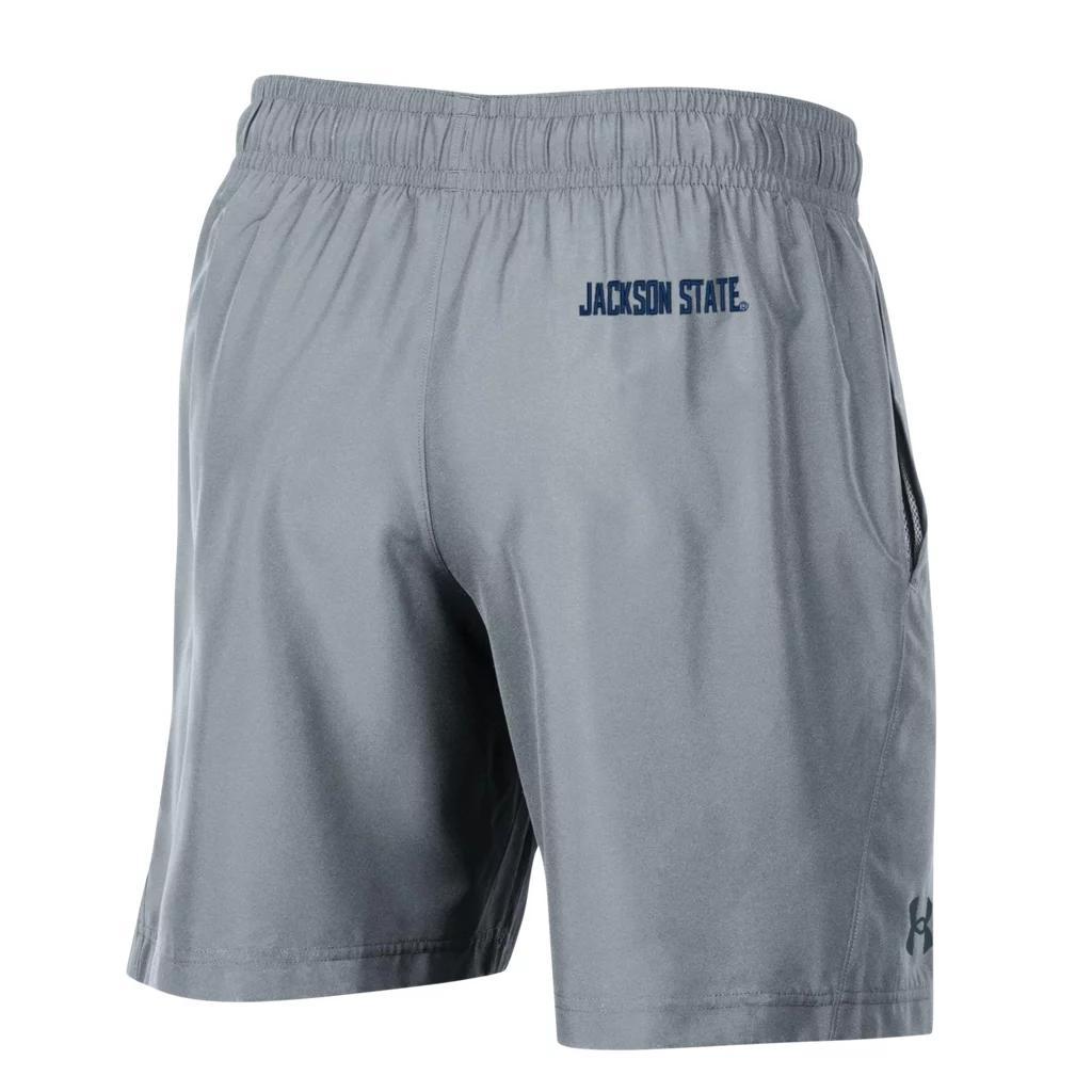 UA Woven Collegiate Graphic Mens Shorts Product Image