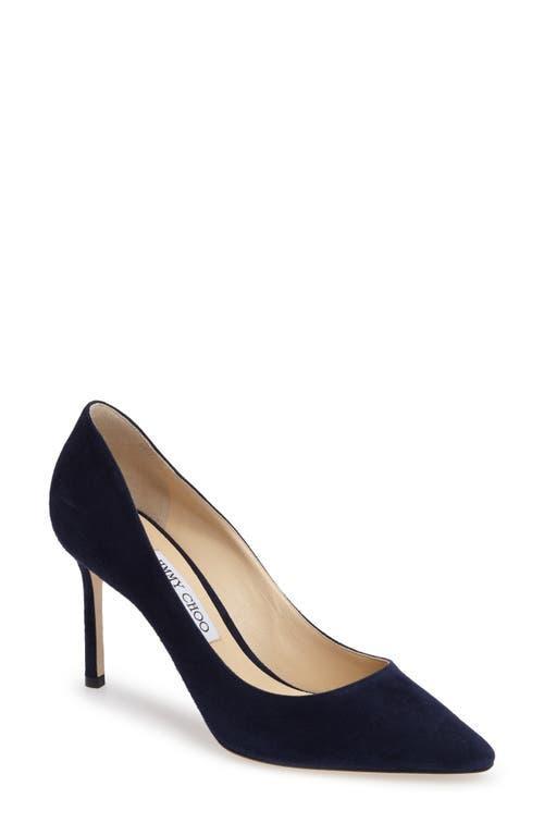 Jimmy Choo Womens Romy 85 Pointed-Toe Pumps Product Image