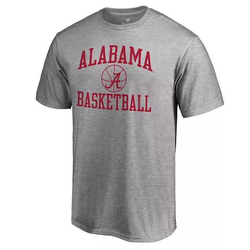 Men's Heathered Gray Alabama Crimson Tide In Bounds T-Shirt, Size: 2XL, Grey Product Image