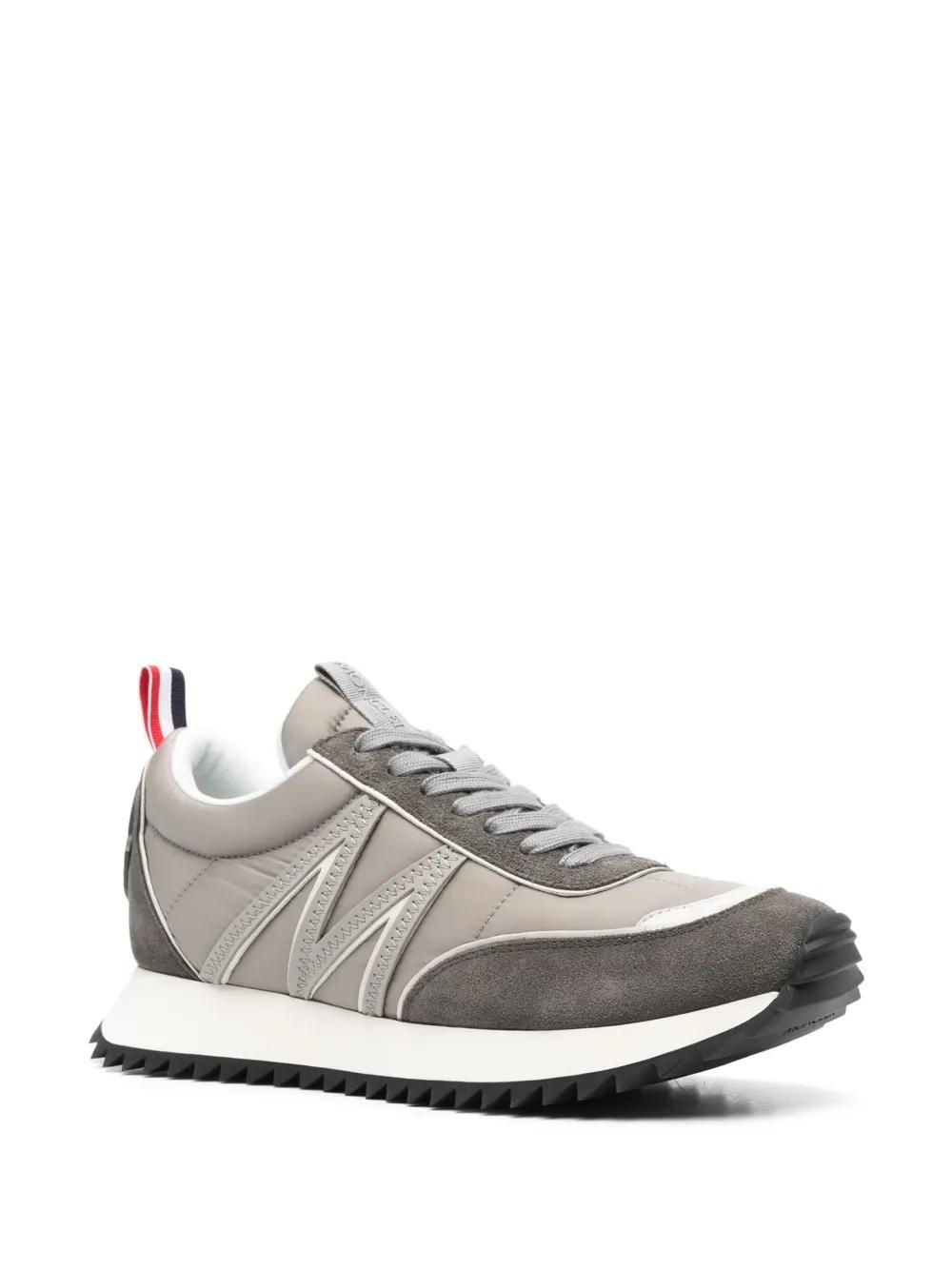 MONCLER Pacey Low Top Sneakers In  Grey Product Image