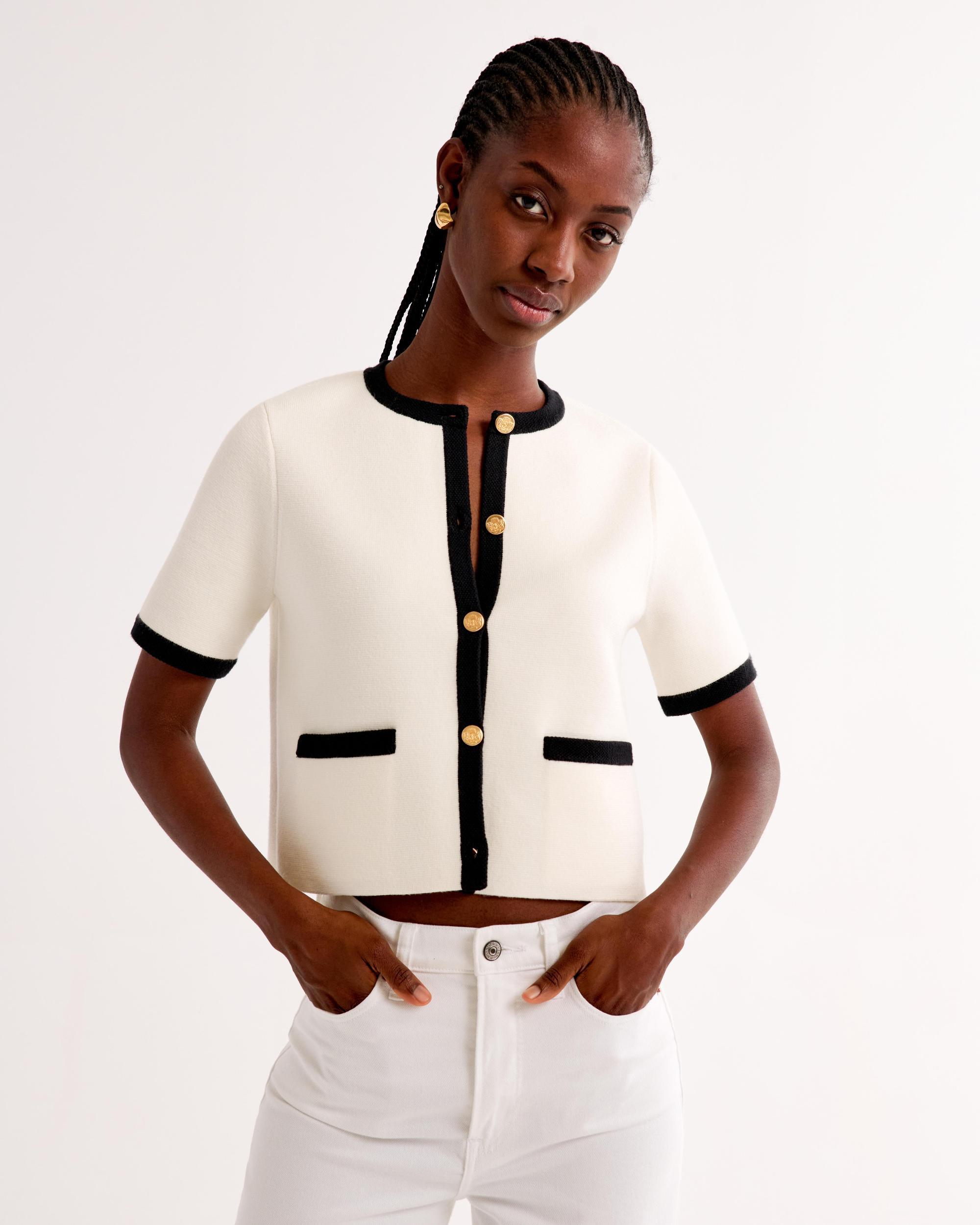 Leopard LuxeLoft Short-Sleeve Cardigan Product Image