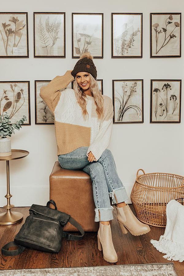 Cozy Venue Knit Sweater Product Image