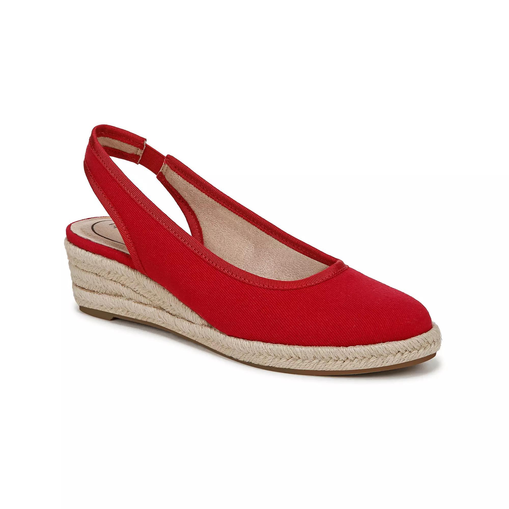 LifeStride Kayden Women's Espadrille Singback Shoes, Size: 8 Wide, Red Red Product Image