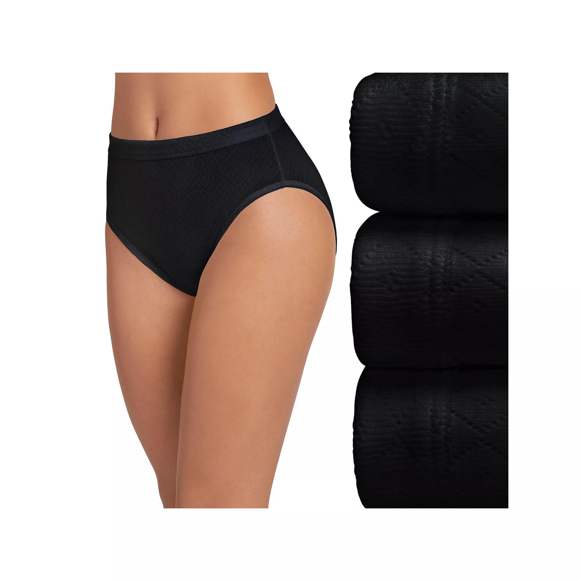 Womens Jockey Elance Breathe 3-pack French Cut Panty Set 1541 Product Image