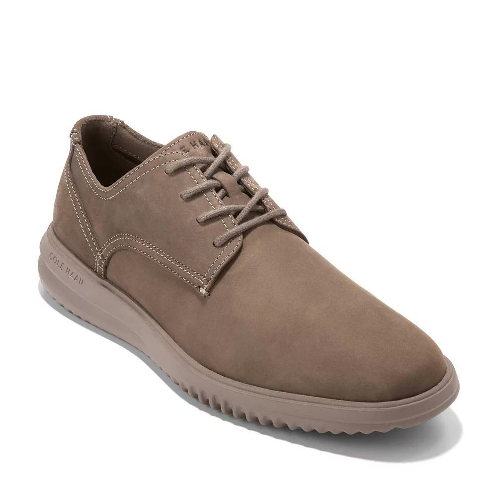 Cole Haan Grand+ Men's Leather Oxford Shoes, Size: 13, Truffle Irish Brown Product Image