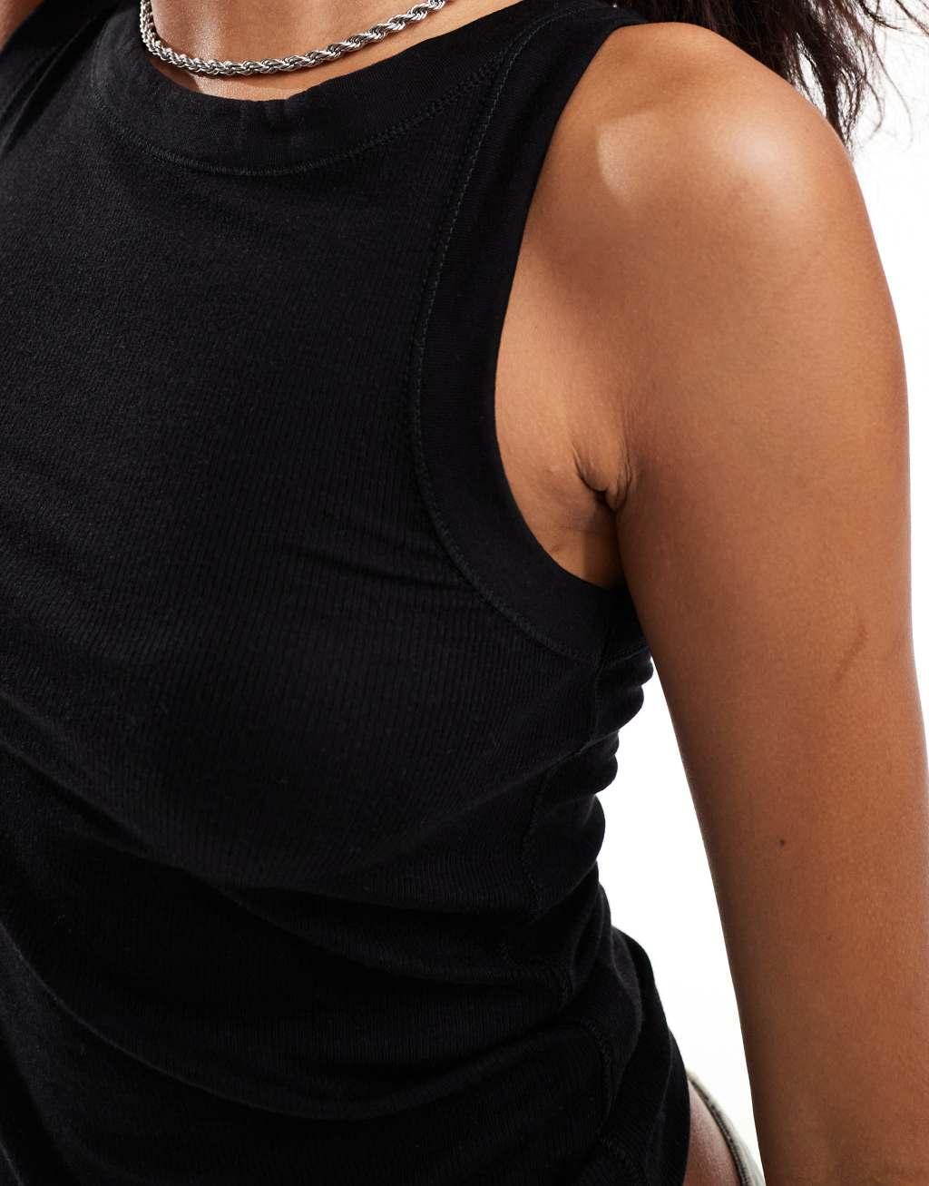 Allsaints Rina tank in black Product Image