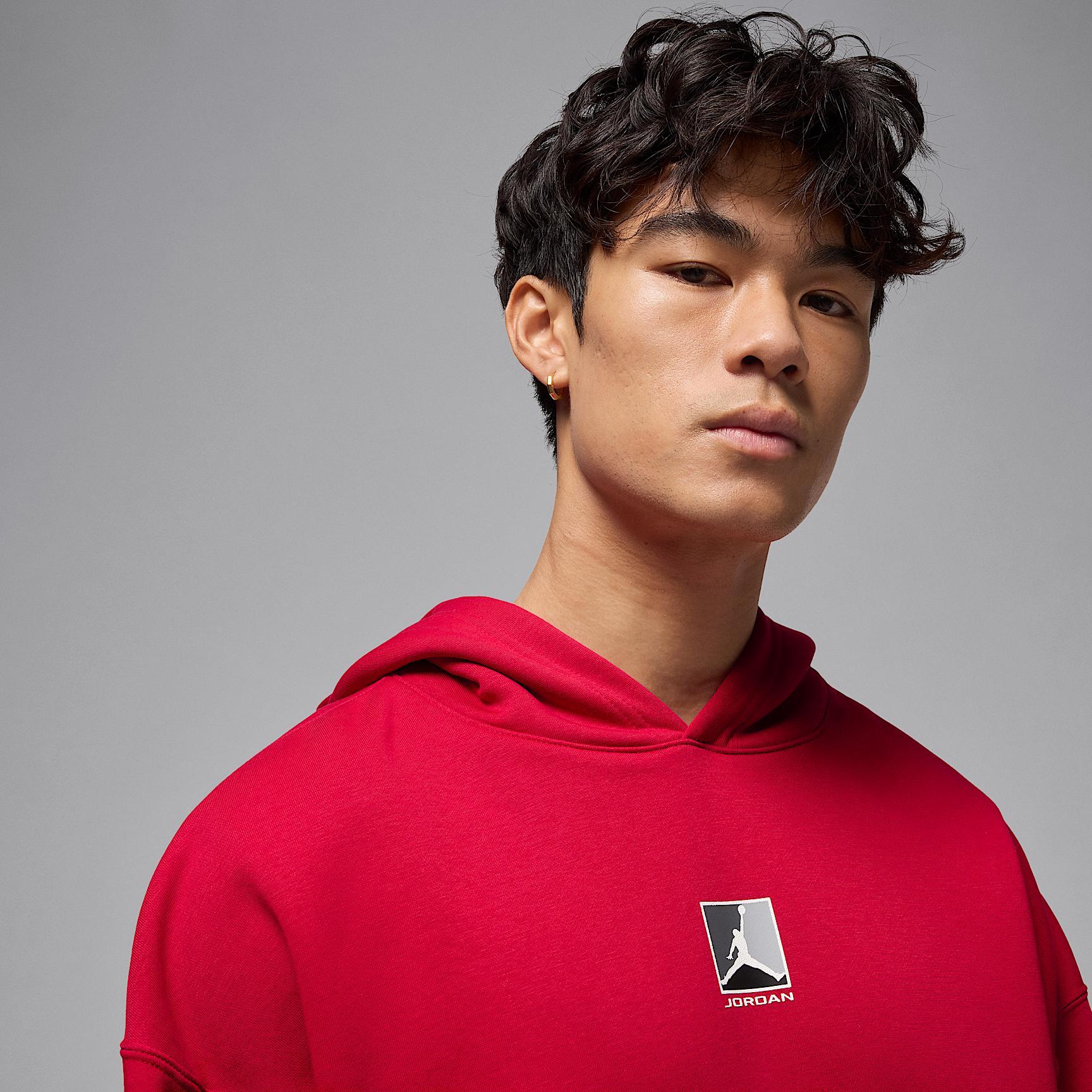 Jordan Brooklyn Fleece Men's Graphic Pullover Hoodie Product Image