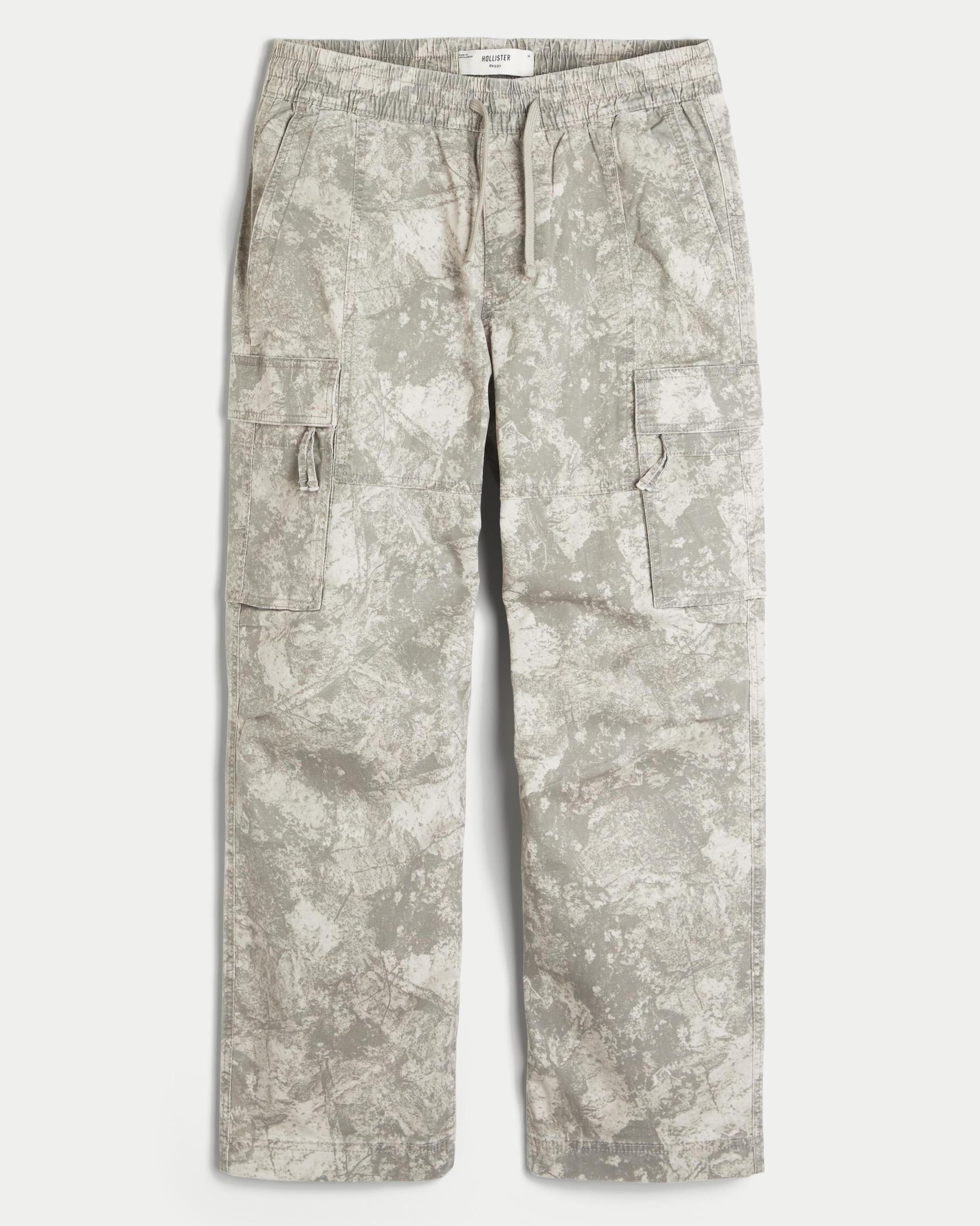 Baggy Camo Cargo Pull-On Pants Product Image
