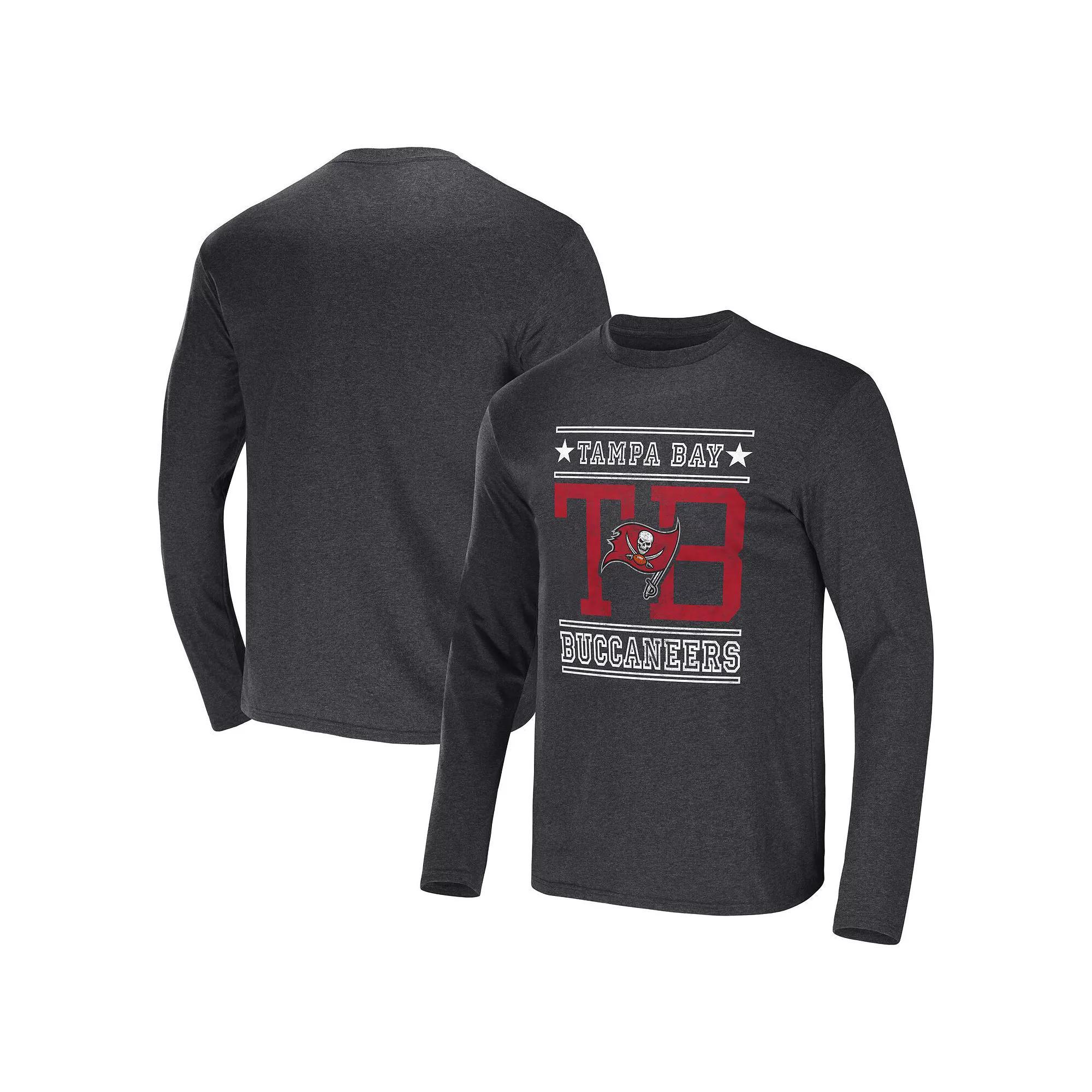 Men's NFL x Darius Rucker Collection by Fanatics Heathered Charcoal Arizona Cardinals Long Sleeve T-Shirt, Size: Large Product Image