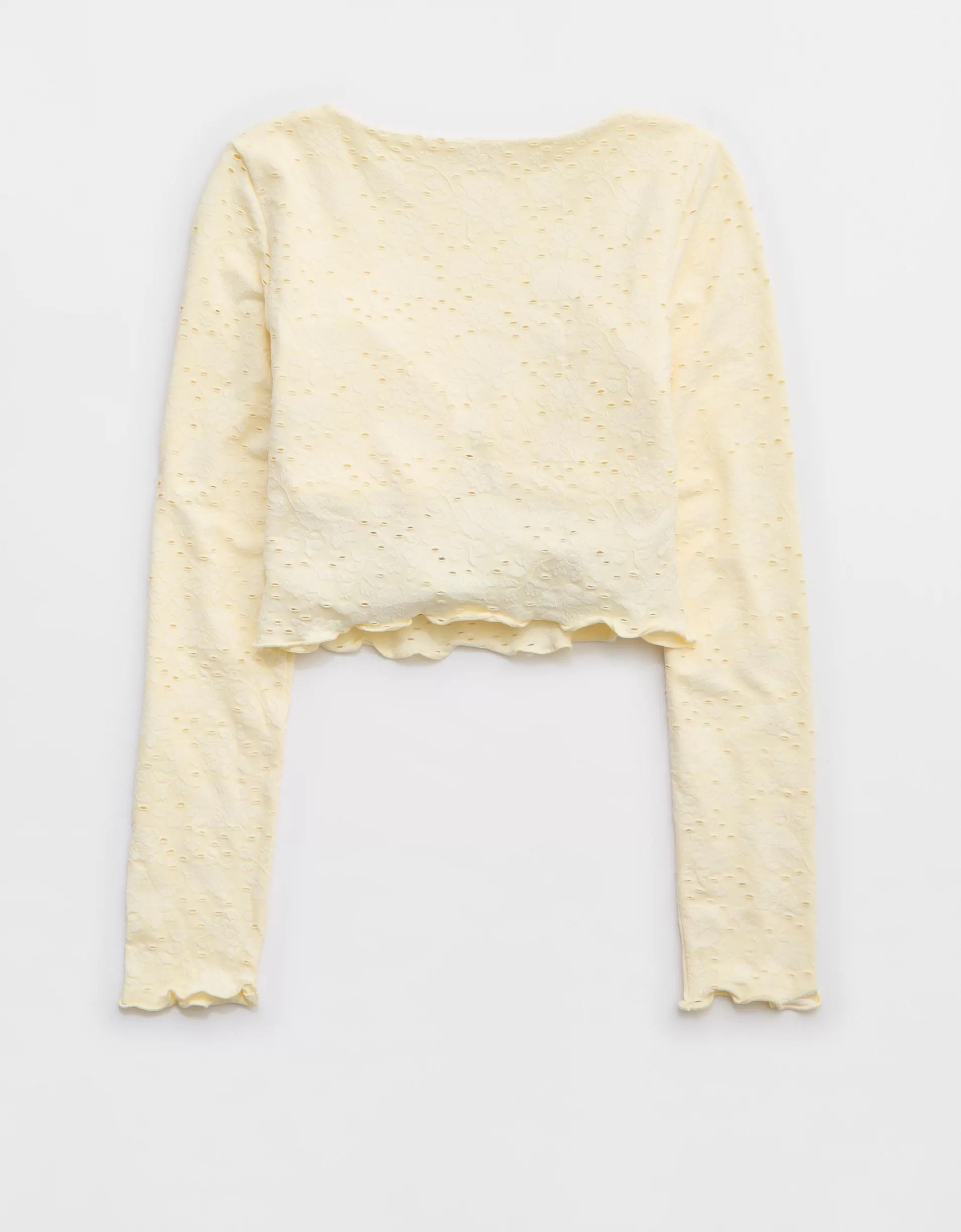 OFFLINE By Aerie Treat Yourself Long Sleeve T-Shirt Product Image