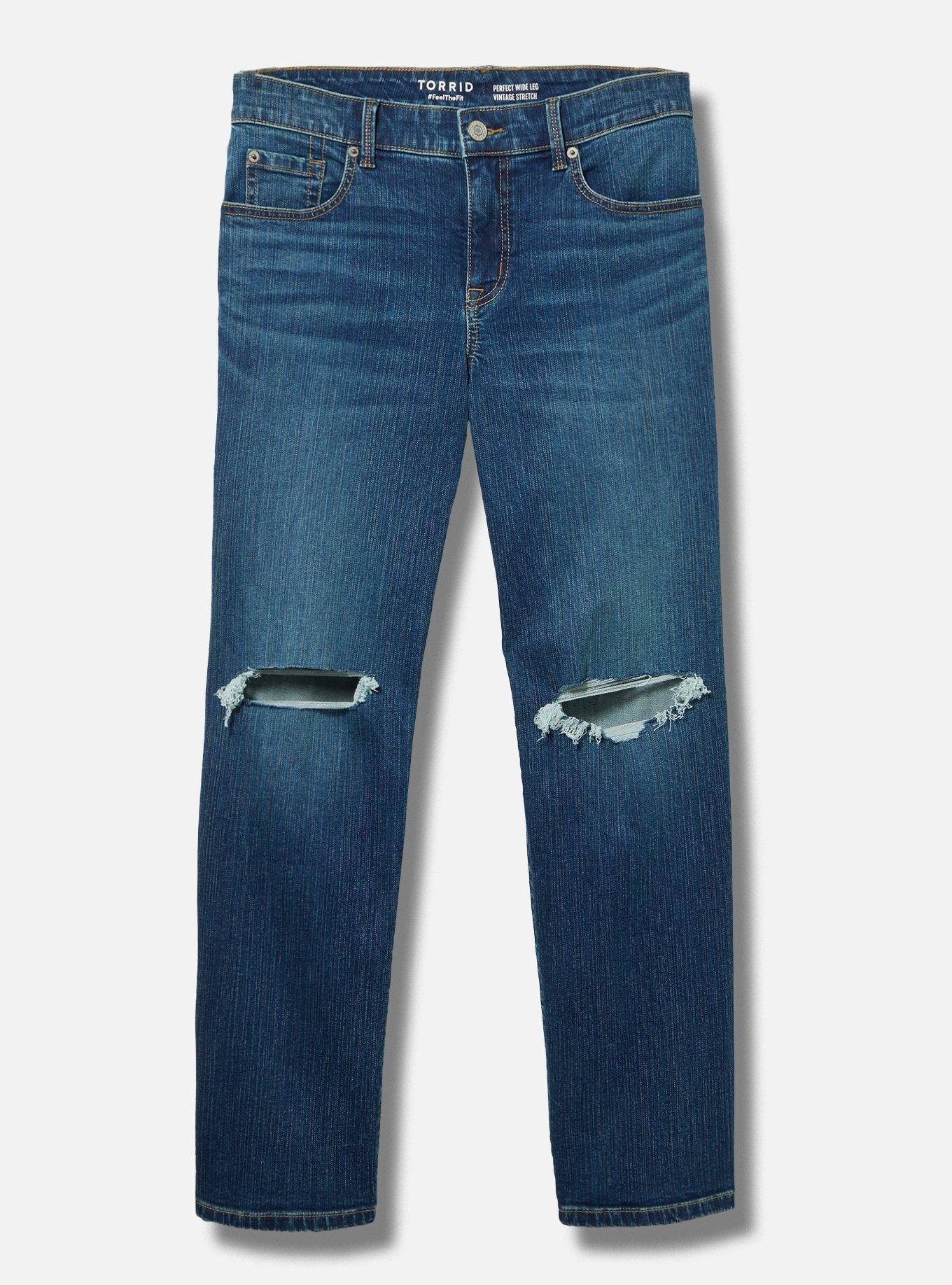 Perfect Wide-Leg Mid-Rise Jean Product Image