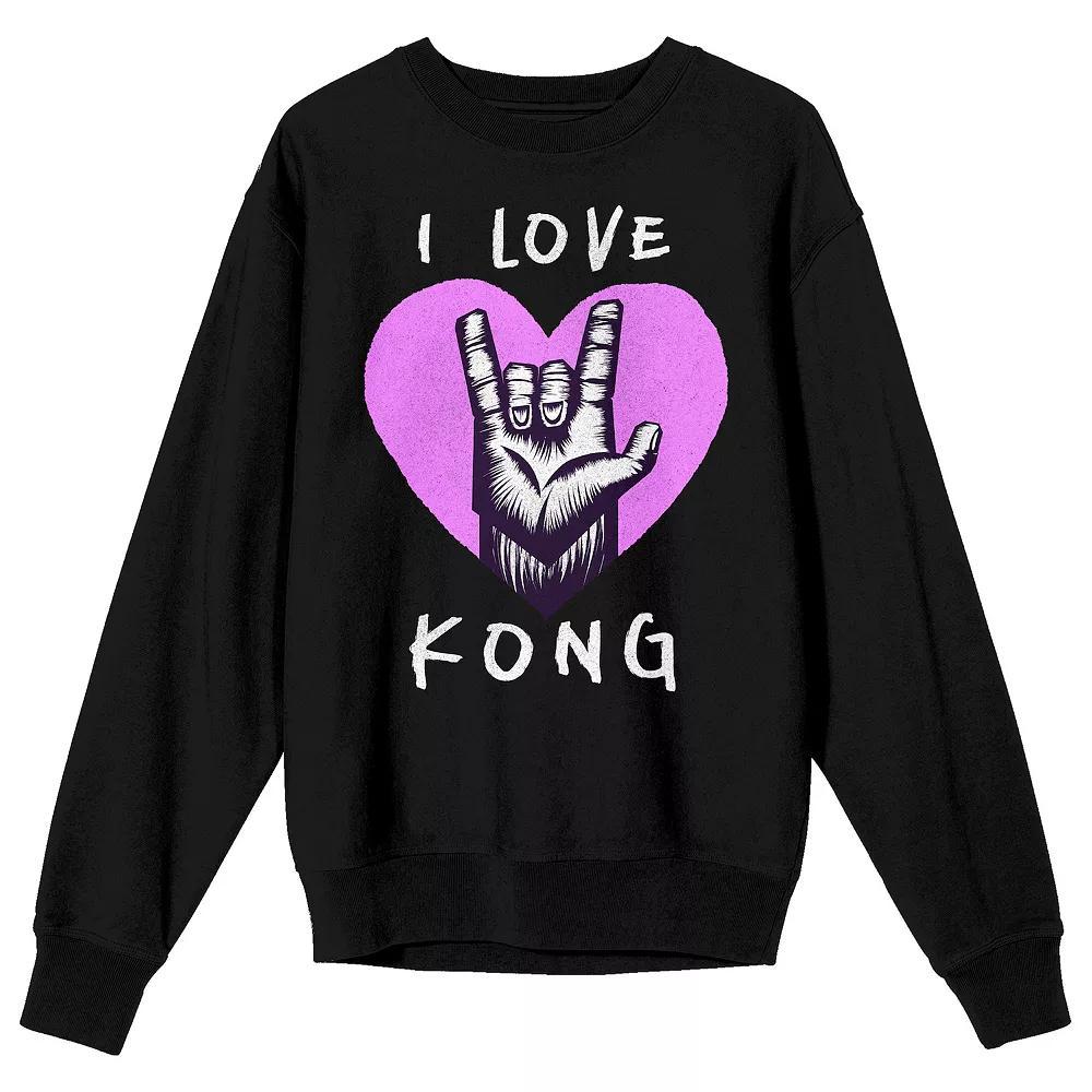 Men's Godzilla Vs. Kong The New Empire Sweatshirt, Size: XXL, Black Product Image