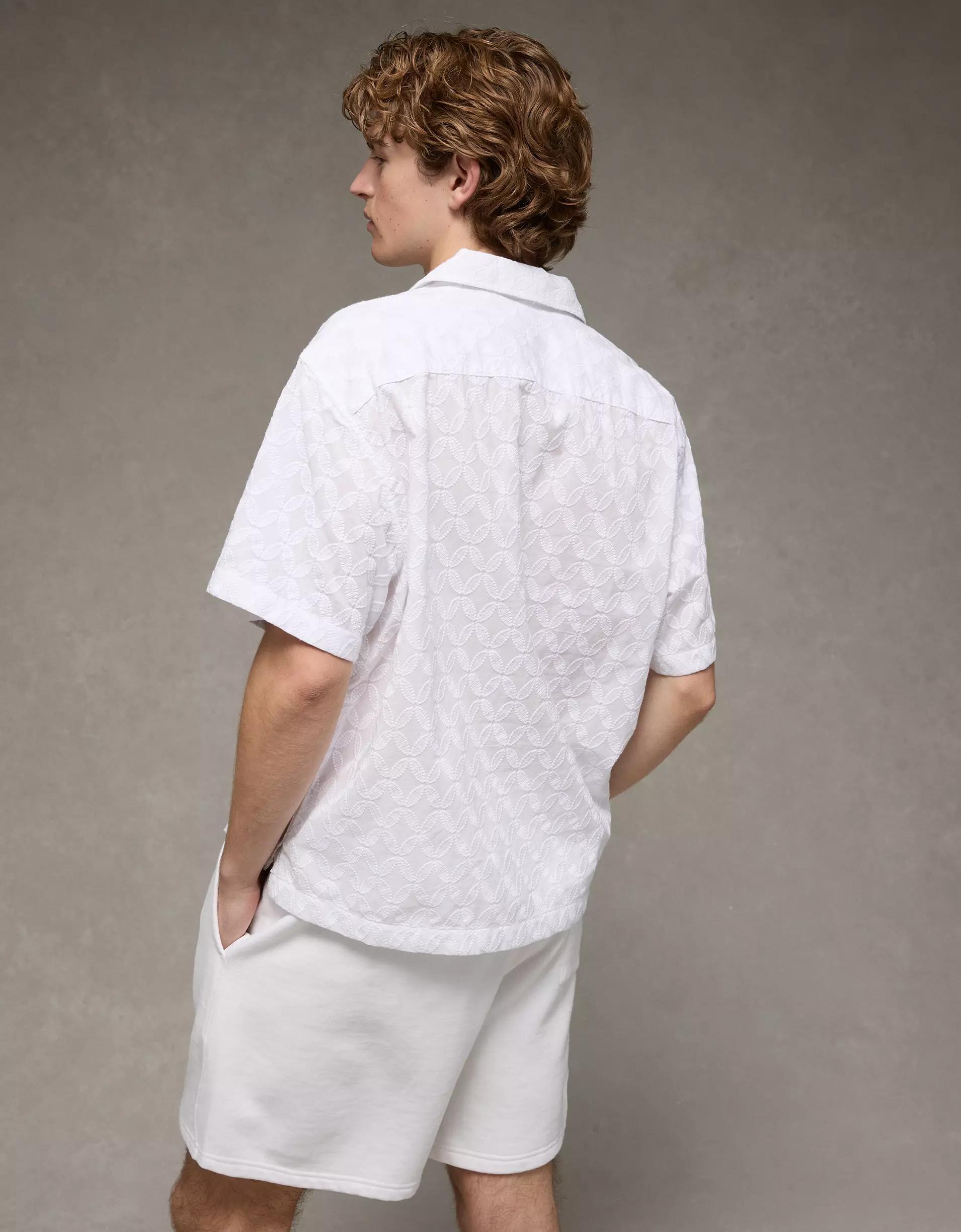 AE Poolside Button-Up Shirt Product Image