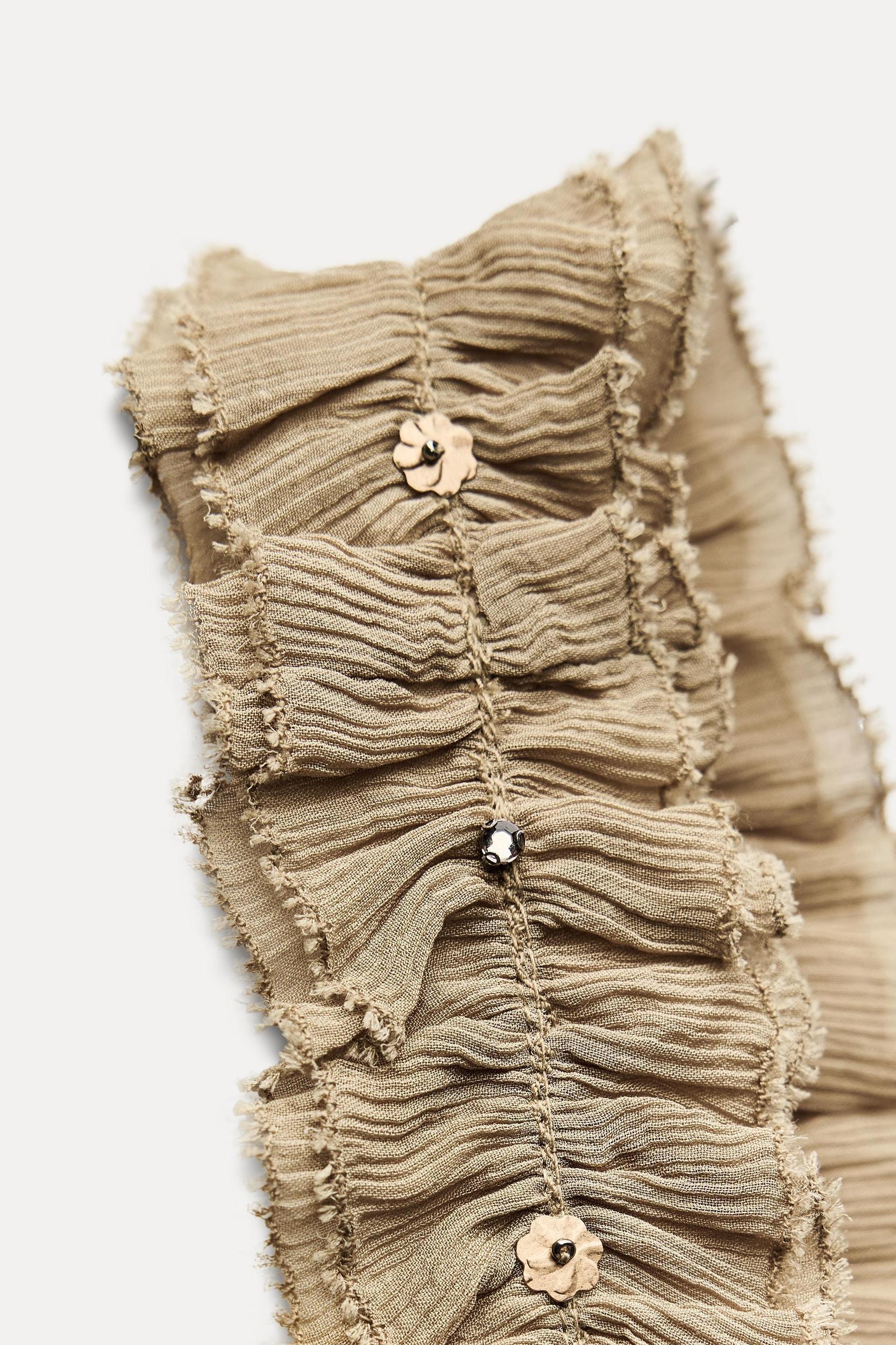 GATHERED STRAPPY TOP ZW COLLECTION Product Image