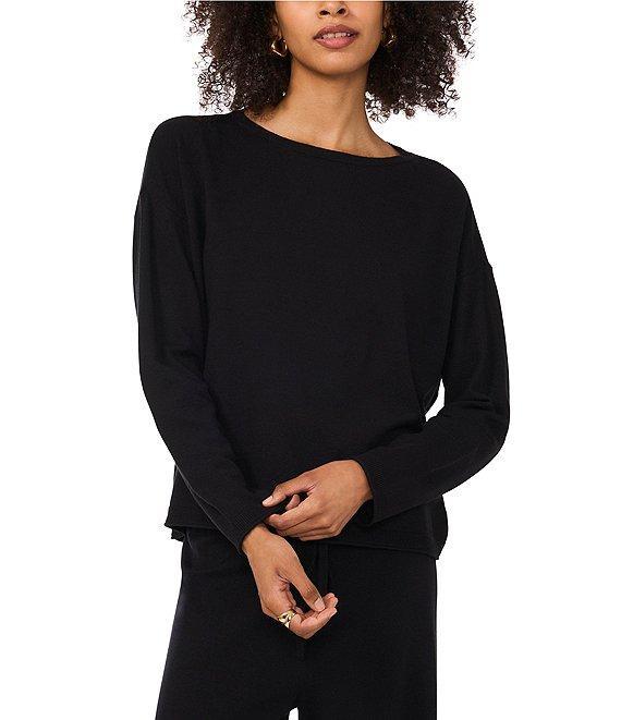 Vince Camuto Crew Neck Long Sleeve Top Product Image
