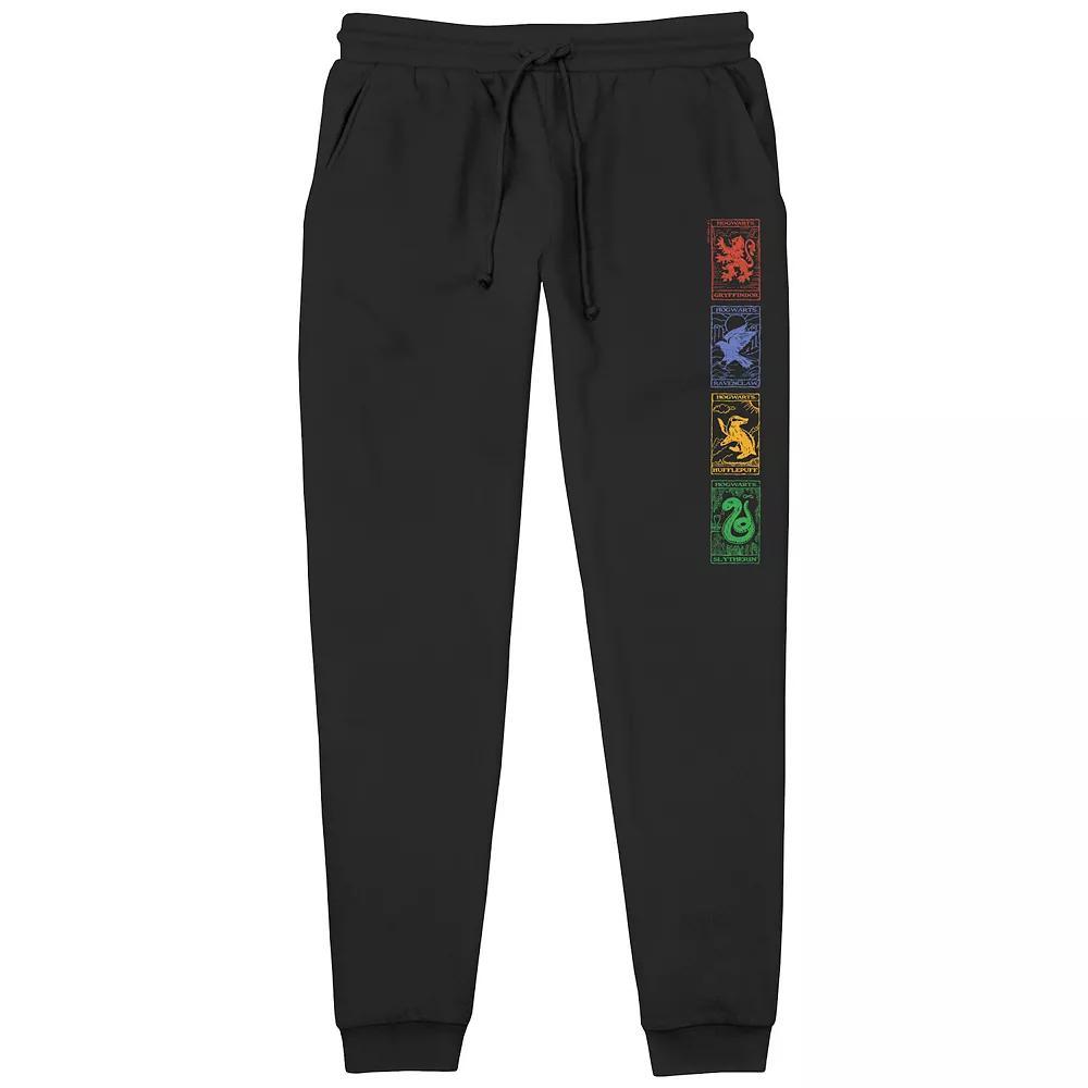 Mens Harry Potter Houses Logos Lightweight Joggers Product Image