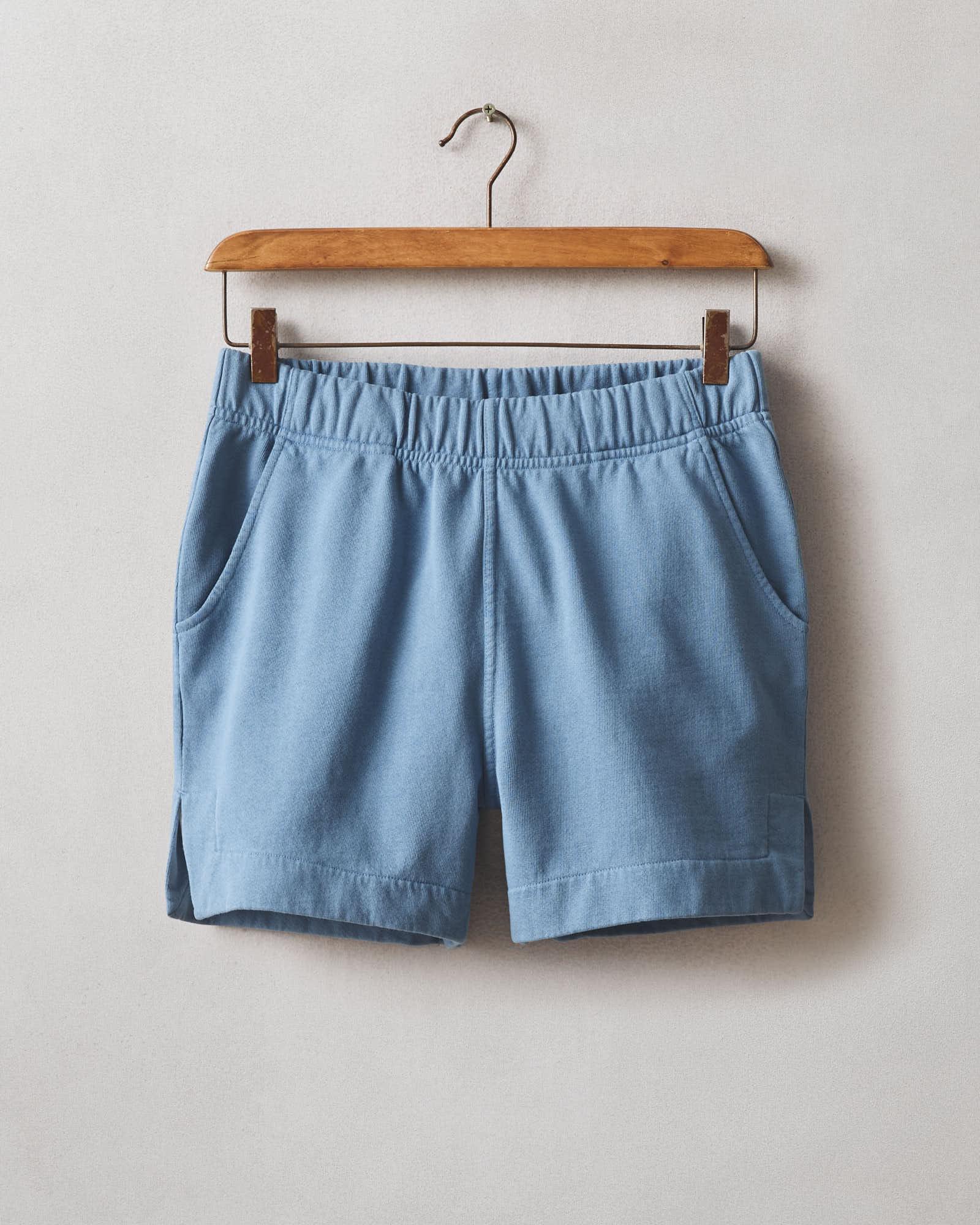 Women's Side Slit French Terry Short - Quiet Harbor Product Image
