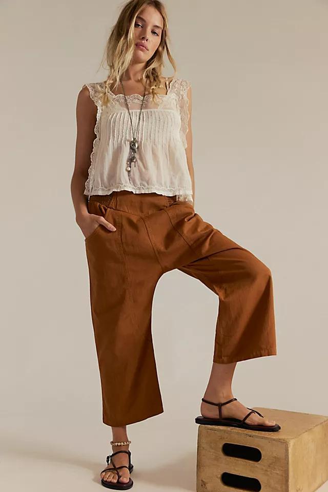 We The Free Lunan Crop Harem Jeans Product Image