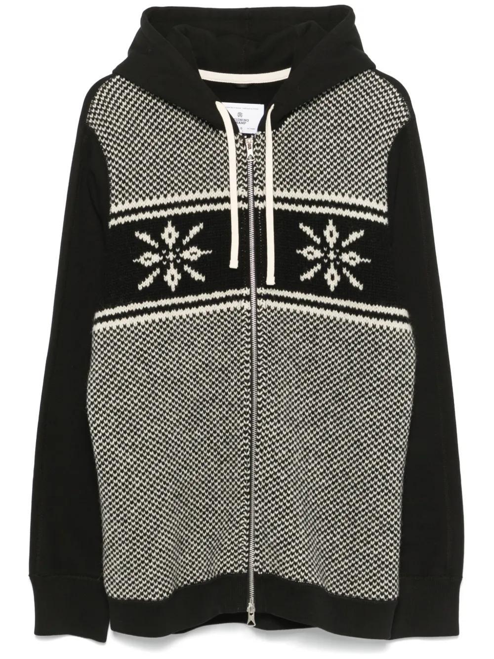 JUNYA WATANABE Man X Reigning Champ Zip Hoodie In Black Product Image