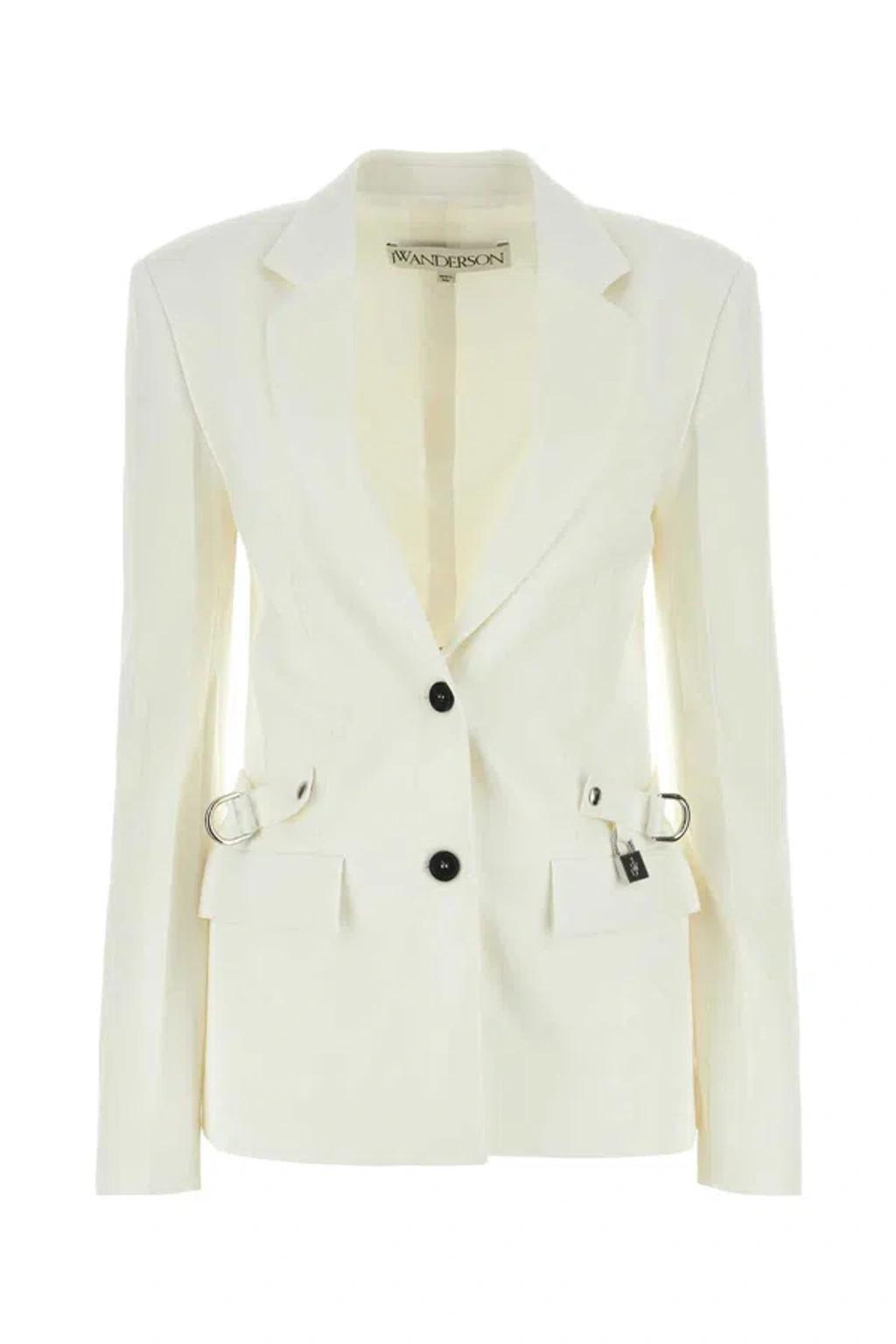 JW ANDERSON Jackets And Vests In White Product Image