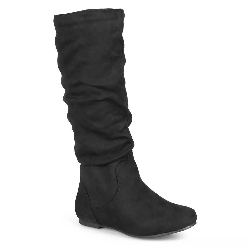Journee Rebecca Women's Tall Boots, Girl's, Size: 8 Wc, Black Product Image