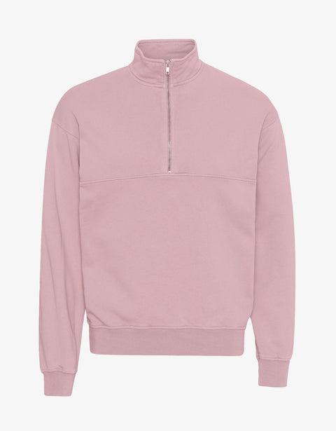 Organic Quarter Zip - Faded Grey Product Image