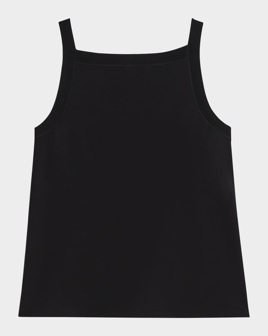 Womens Knit Square Neck Tank Product Image