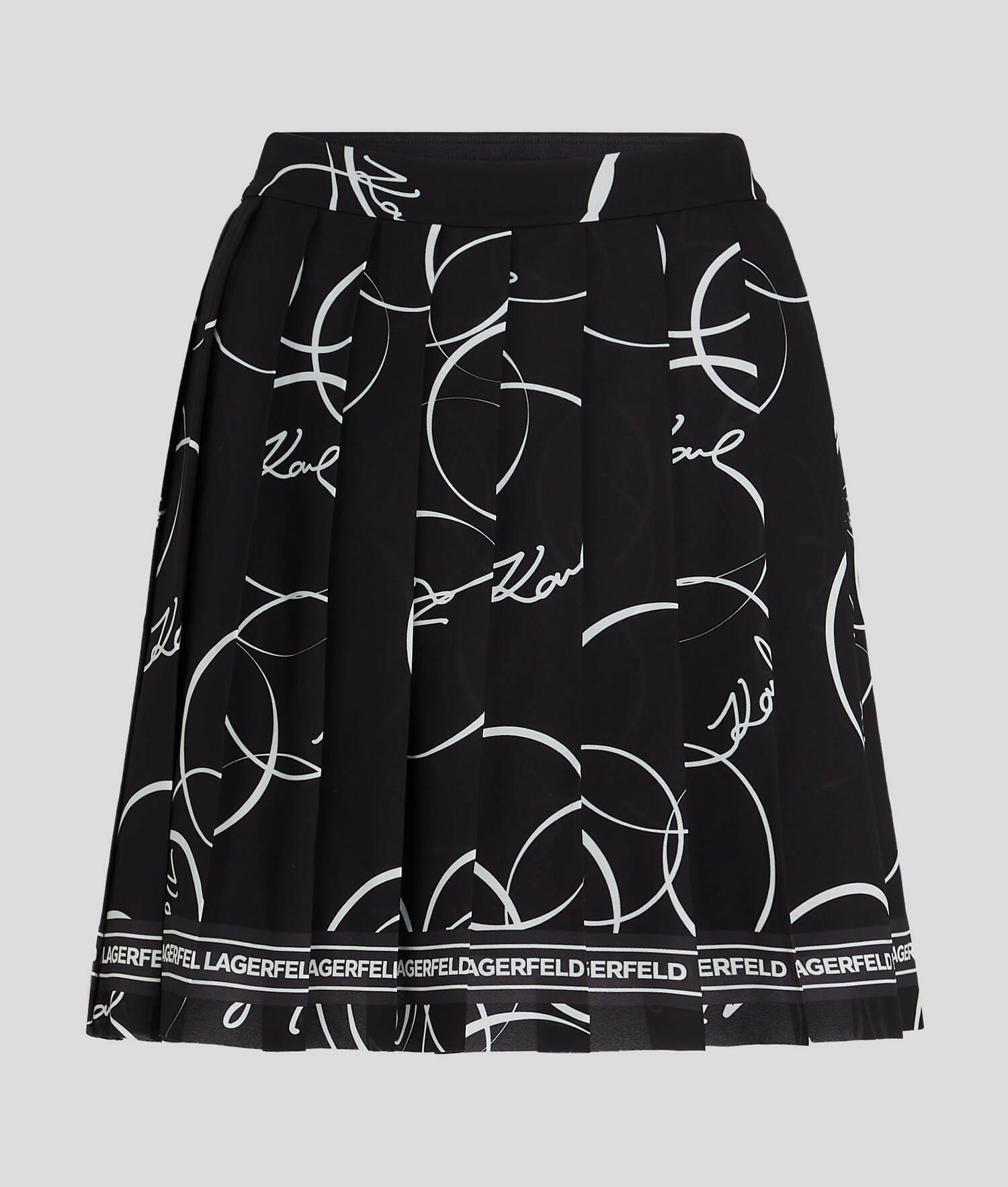 CIRCLE PLEATED MINI SKIRT Product Image