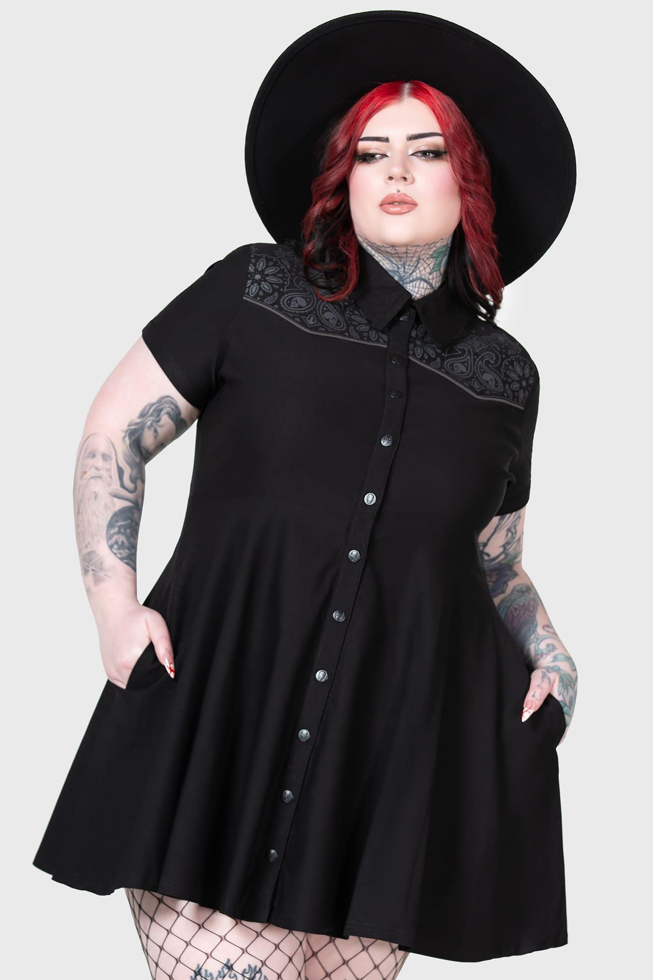 No Where's Ville Skater Dress Female Product Image