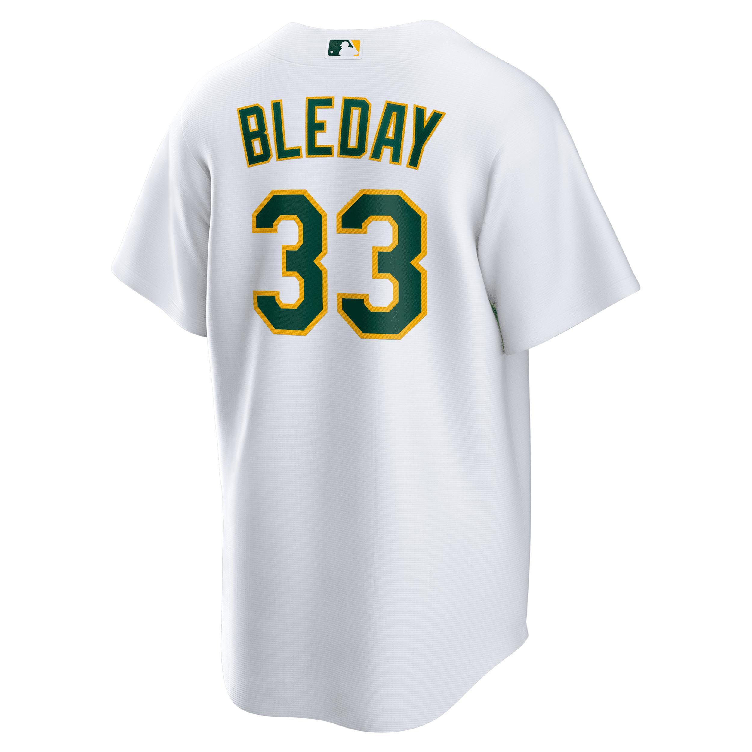 Men's Nike Esteury Ruiz White Oakland Athletics Home Replica Jersey, Size: Medium Product Image