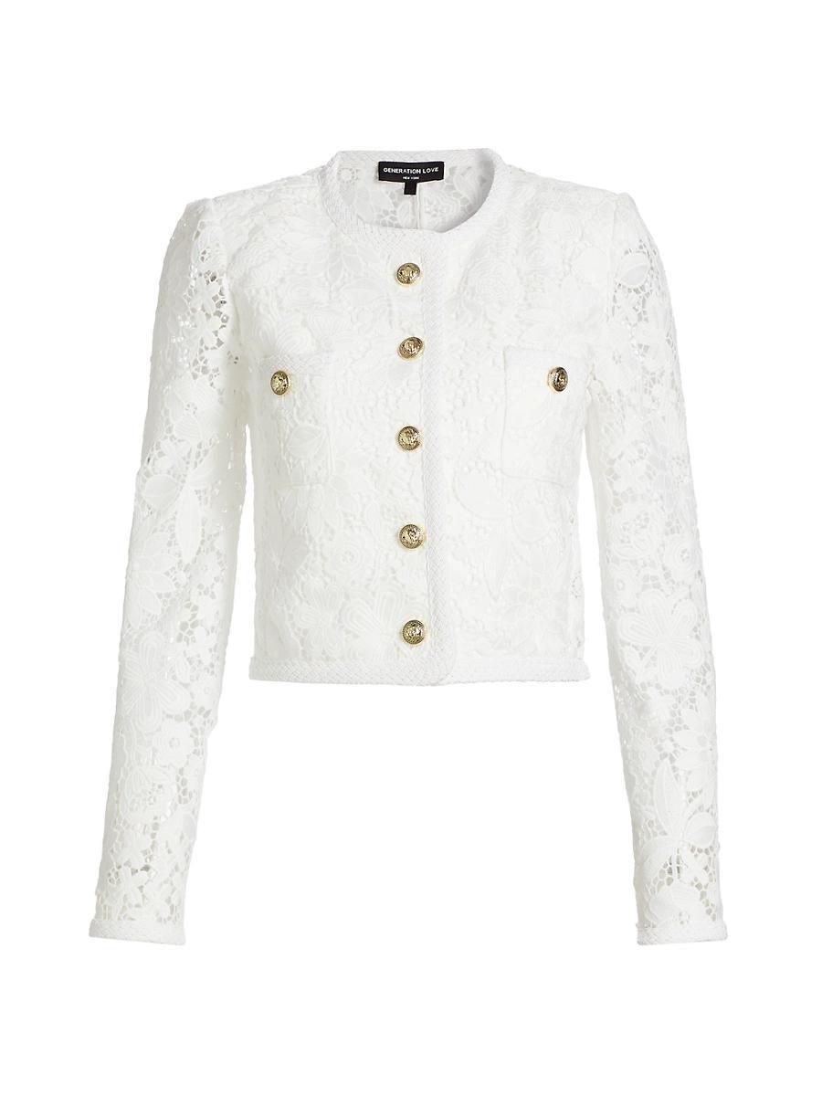Womens Amber Lace Jacket Product Image