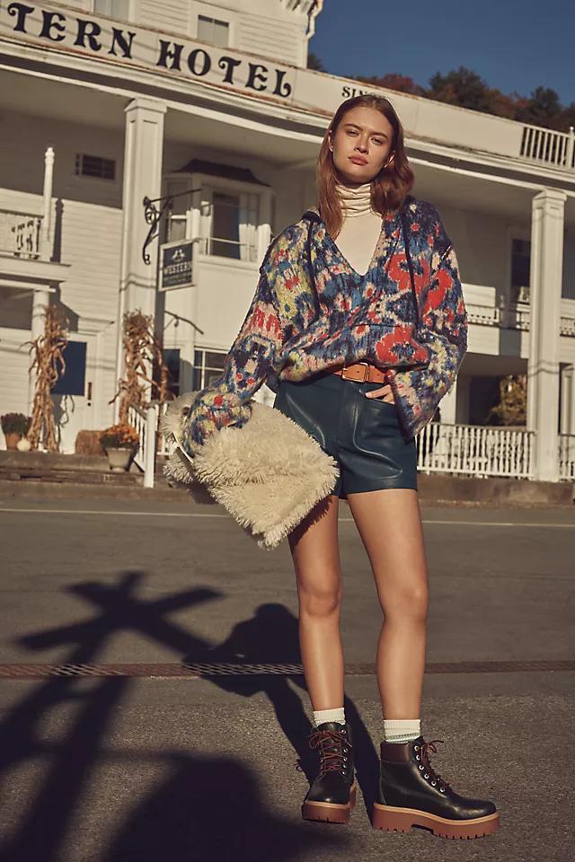 By Anthropologie Relaxed Hooded Sweater Product Image