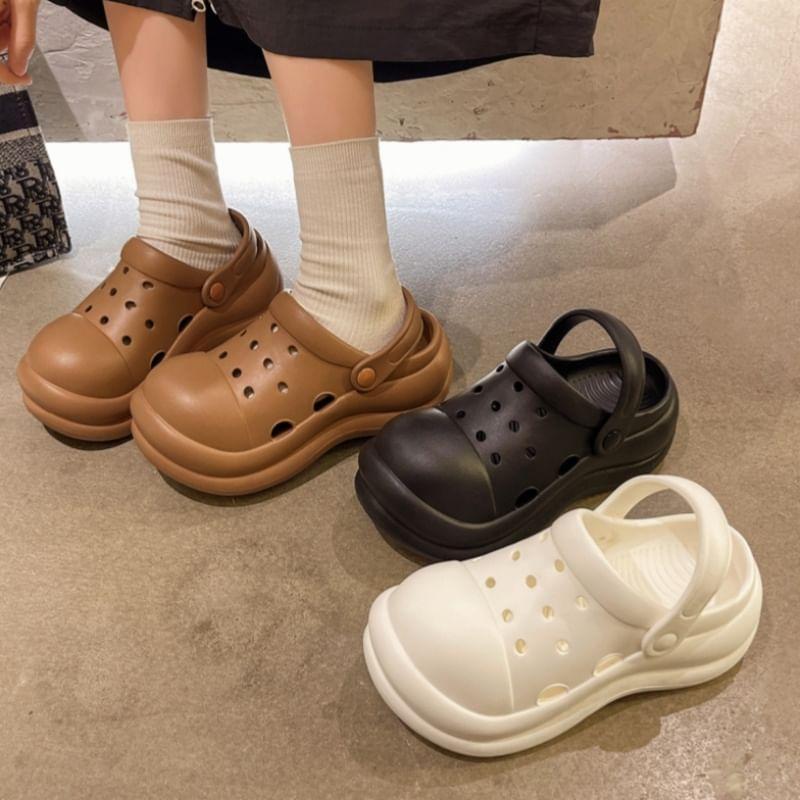 Platform Slide Sandals Product Image