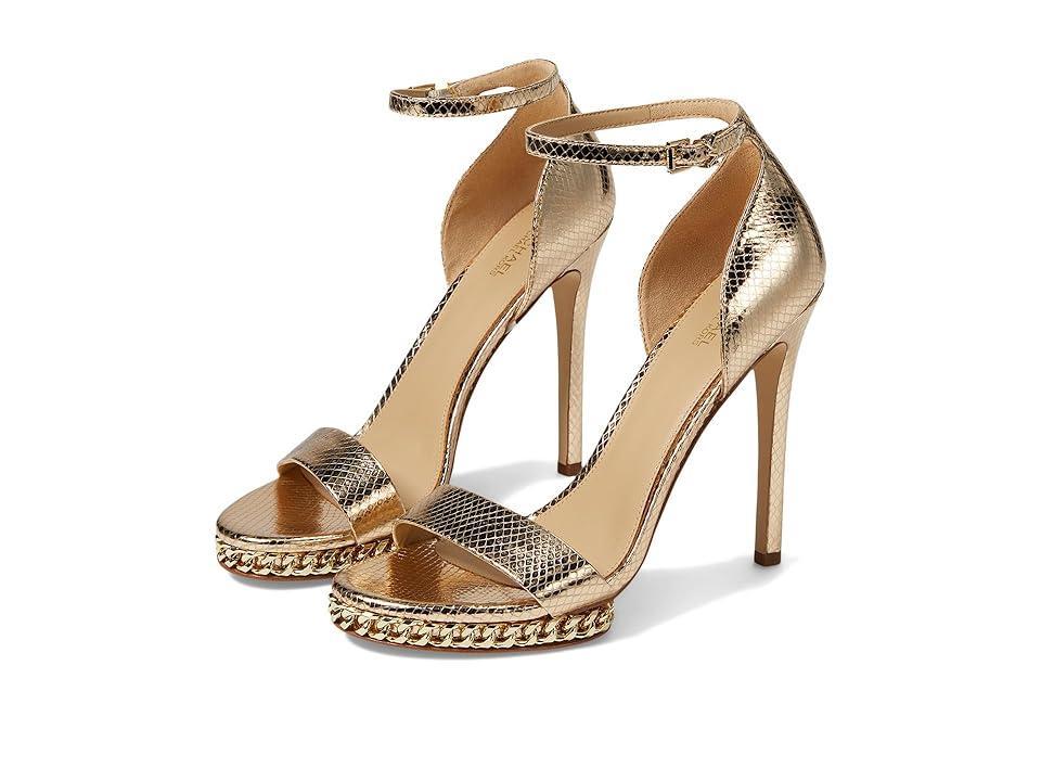 Jordyn Embellished Leather Platform Sandal Product Image