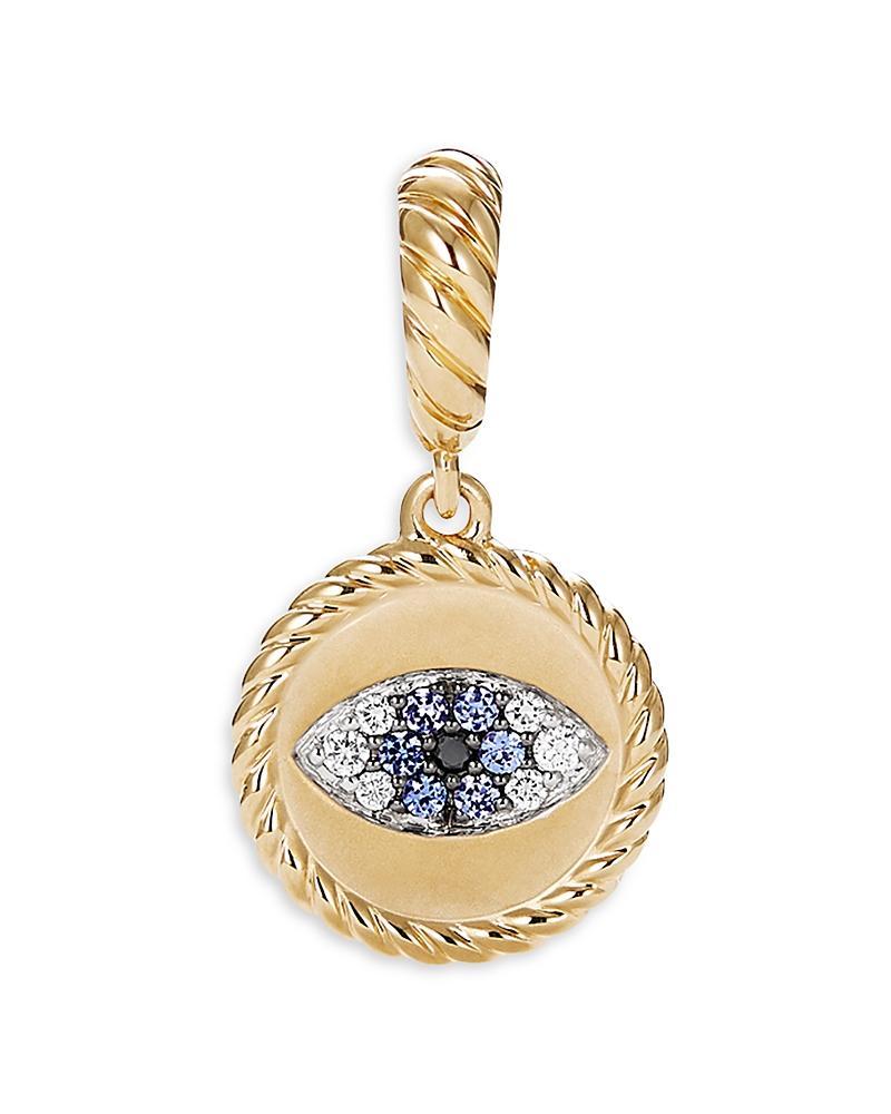 Womens Evil Eye Amulet in 18K Yellow Gold Product Image